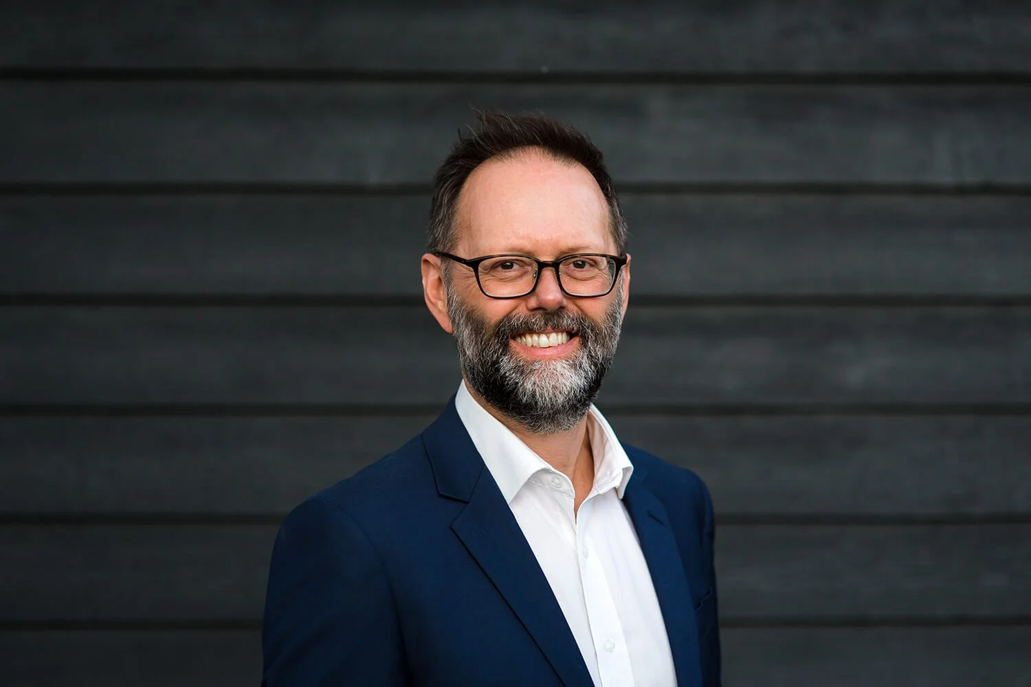 A portrait photograph of Mark Wakeman, hydrogeologist and owner of MSH Groundwater.