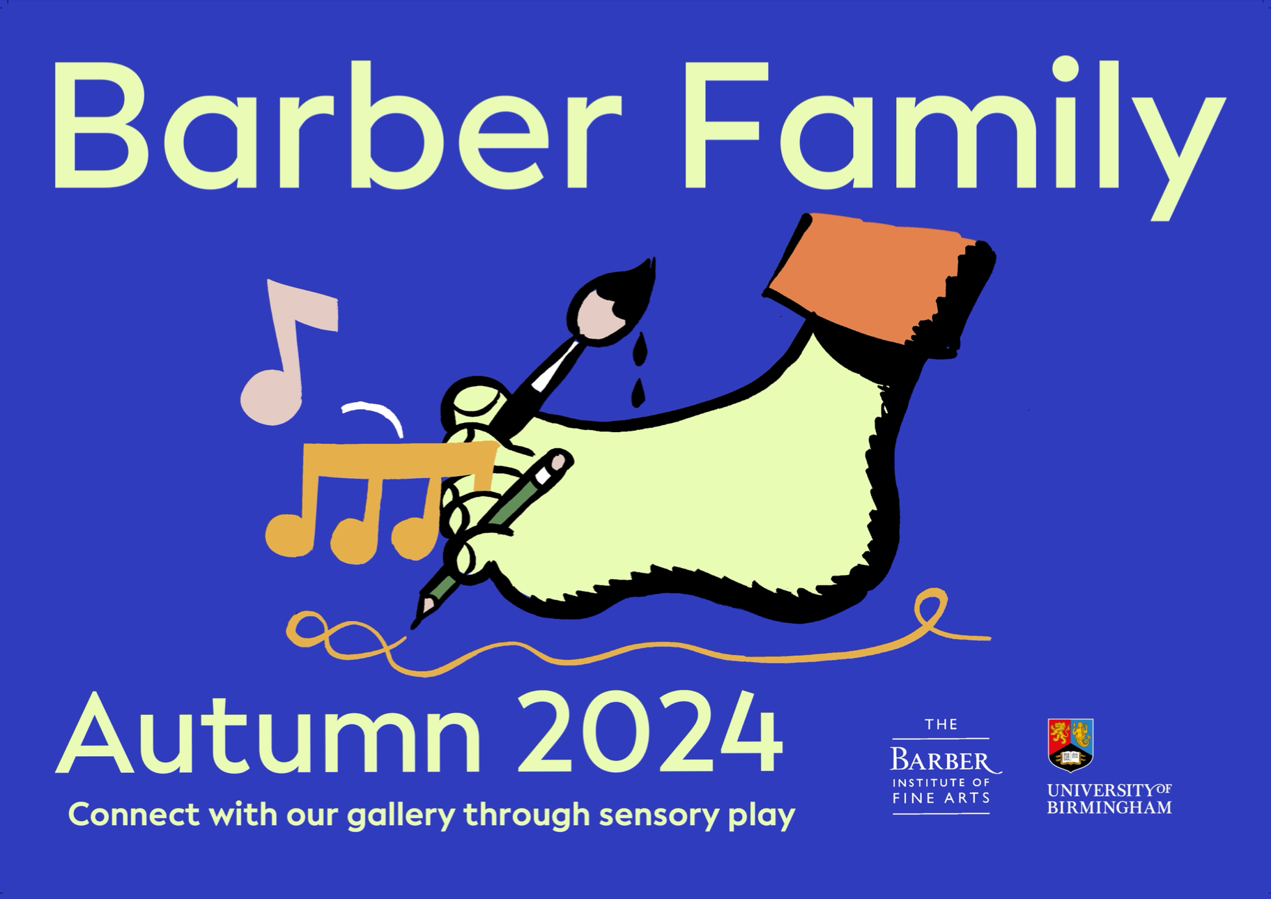 Barber Institute of Fine Art: Flyer design