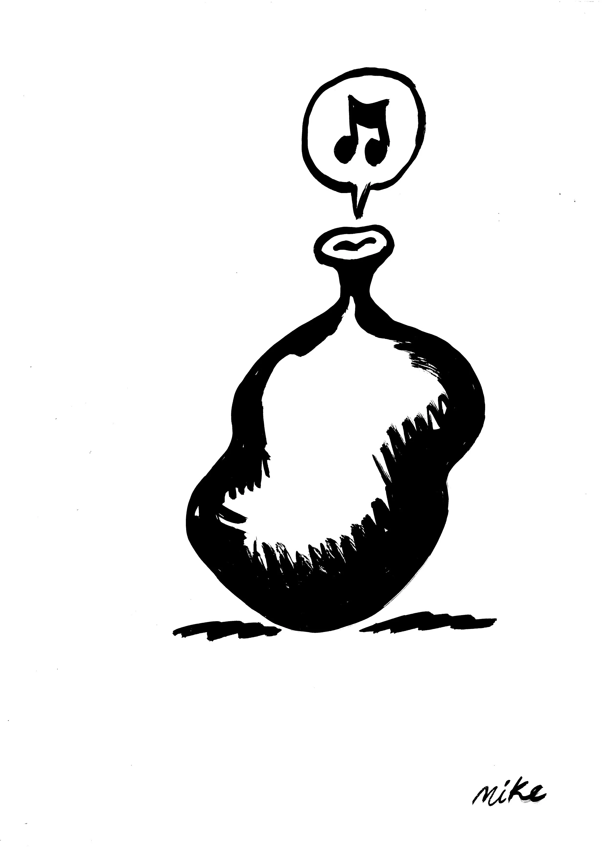 Ikon gallery: Donald Locke cartoon