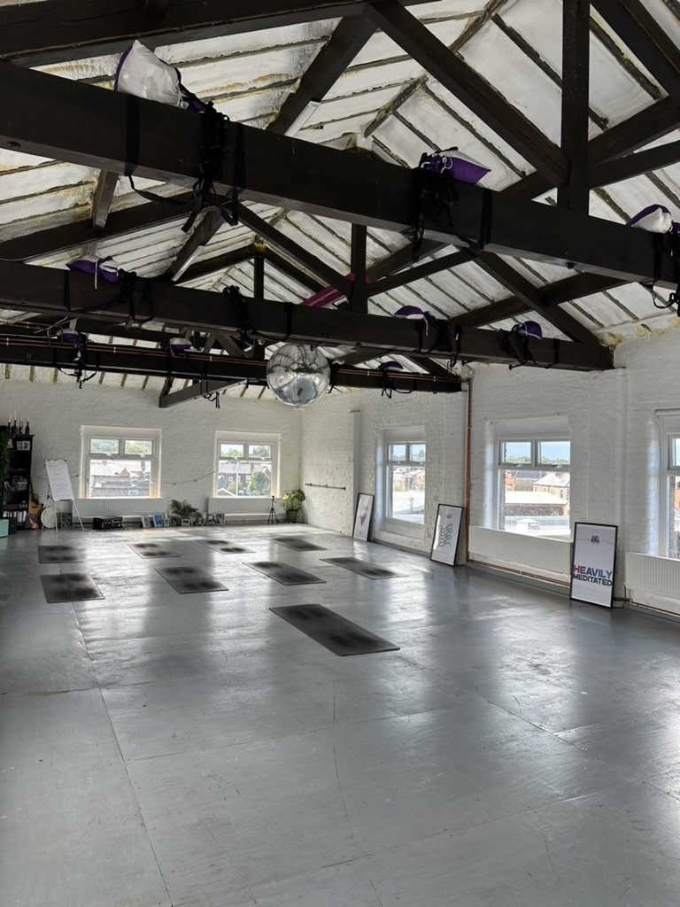 yoga studio hire with 4NT Yoga Stockport