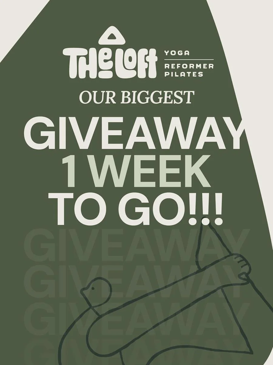 🌿 SUNDAY GIVEAWAY TIME! 🌿

We&rsquo;re giving one lucky winner 1 Month of Unlimited Reformer + Yoga at The Loft ✨

To enter:
1️⃣ Follow @yogaloftmanchester
2️⃣ Like this post 💚
3️⃣ Tag a friend who needs some Loft time 🫶
(Bonus entry: share to yo