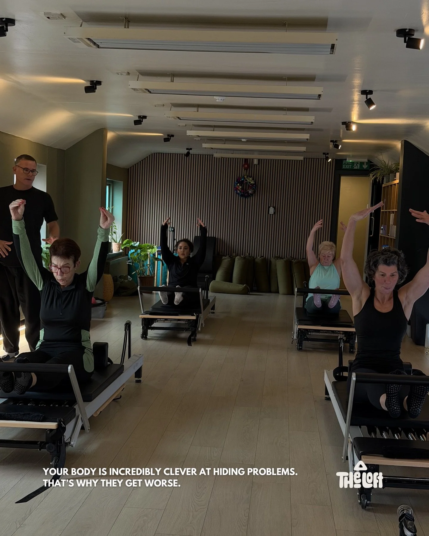 Your body&rsquo;s great at masking issues, which is exactly why they can get worse over time.

Reformer Pilates helps you spot compensation patterns &amp; trace them back to the root.

Try it for yourself: &pound;39 for 3 sessions.
Link in bio to boo