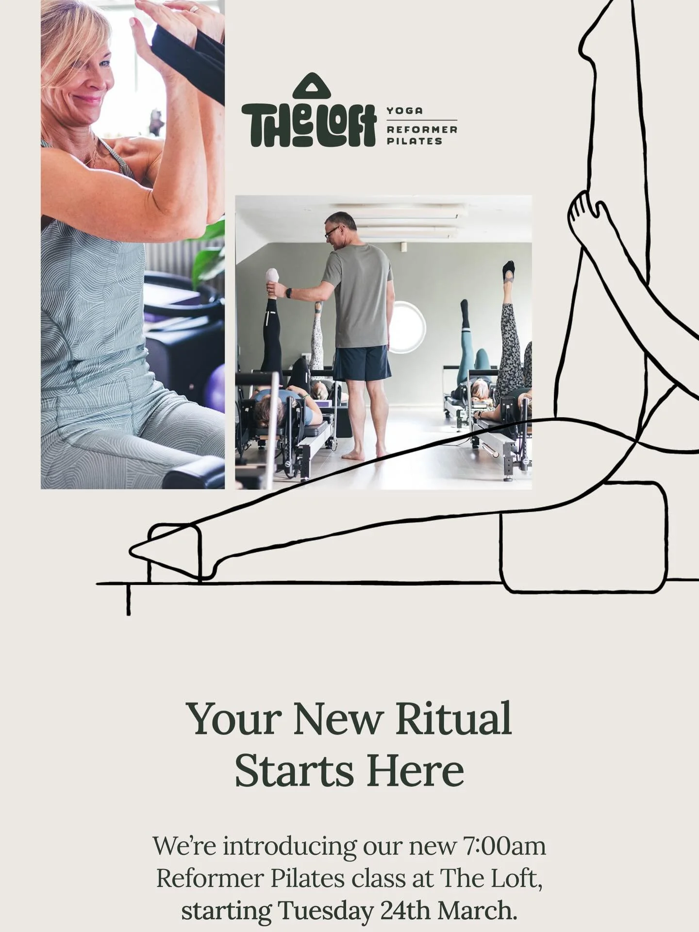 Your new ritual starts here.
7am reformer. Show up for yourself before the day takes over. This is where strength, stillness, and intention meet &mdash; one spring at a time.
🖤 Early slots available. Link in bio to book.
#ReformerPilates #MorningRit