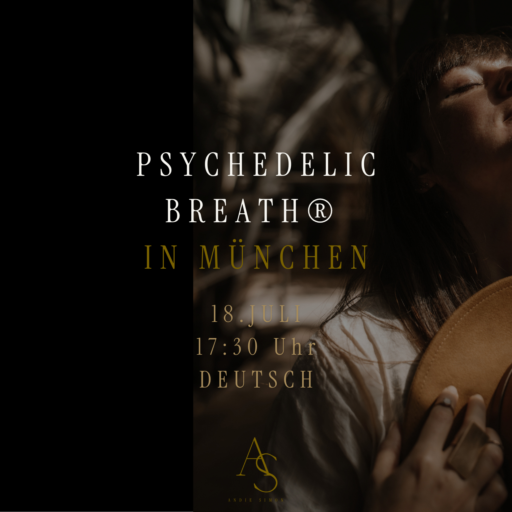 PSYCHEDELIC BREATH® in MÜNCHEN | In-Person Breathwork Session | SAMSTAG 18. Juli | Abends 17:30 Uhr | DEUTSCH