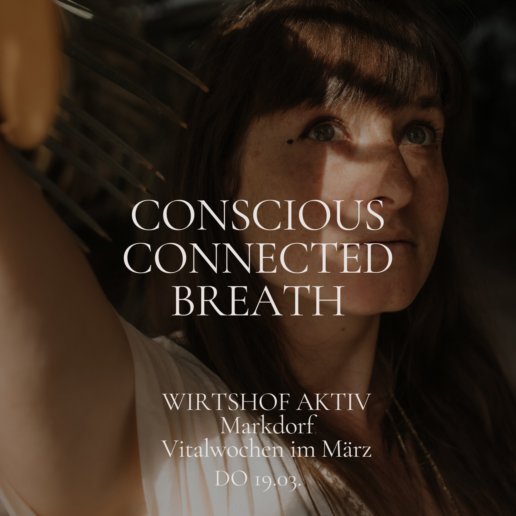 BREATHWORK im WIRTSHOF AKTIV: Conscious Connected Breath | DO 19. März | 19:15 Uhr | Markdorf
