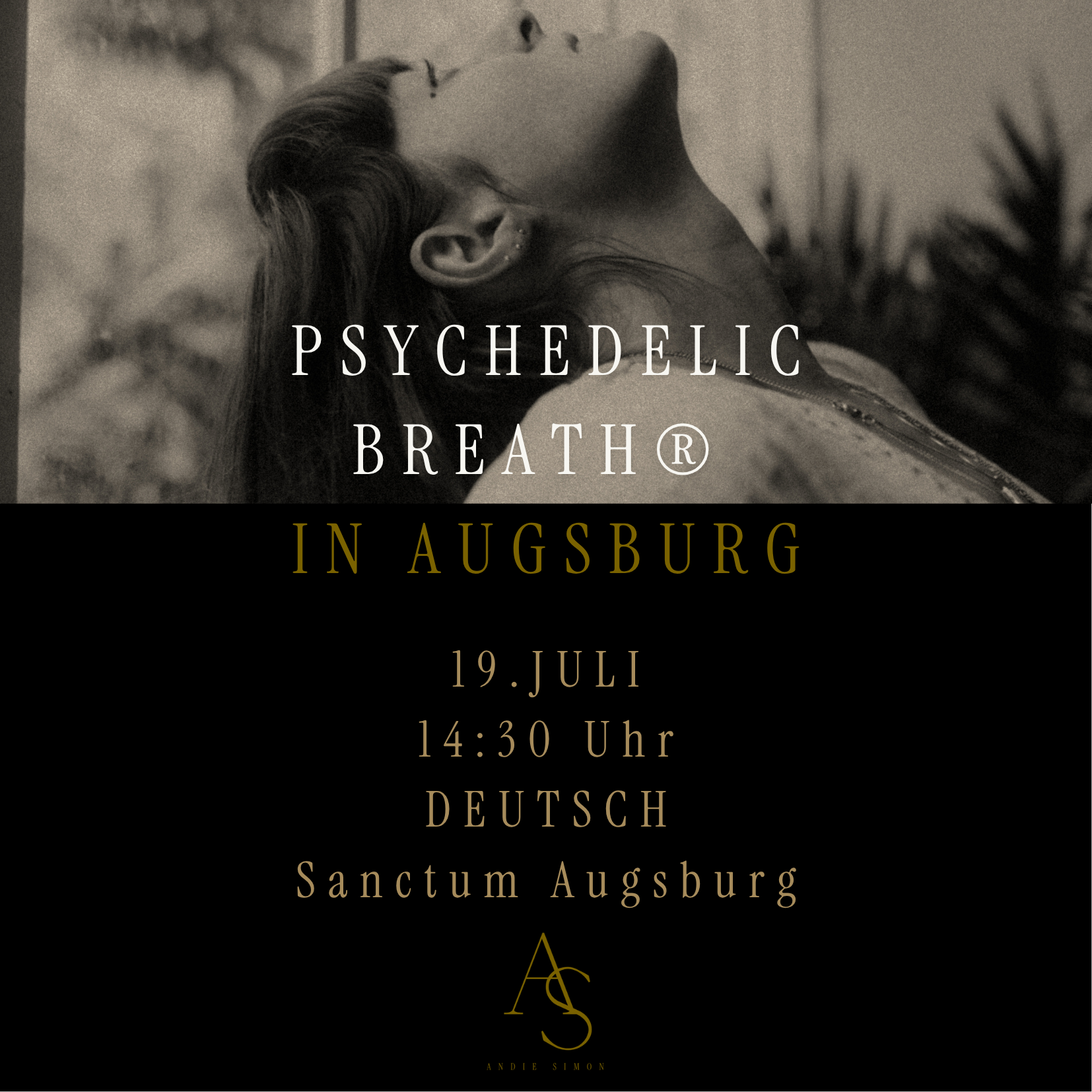 PSYCHEDELIC BREATH® in AUGSBURG | In-Person Breathwork Session | Sonntag 19. Juli | Nachmittag 14:30 Uhr | DEUTSCH