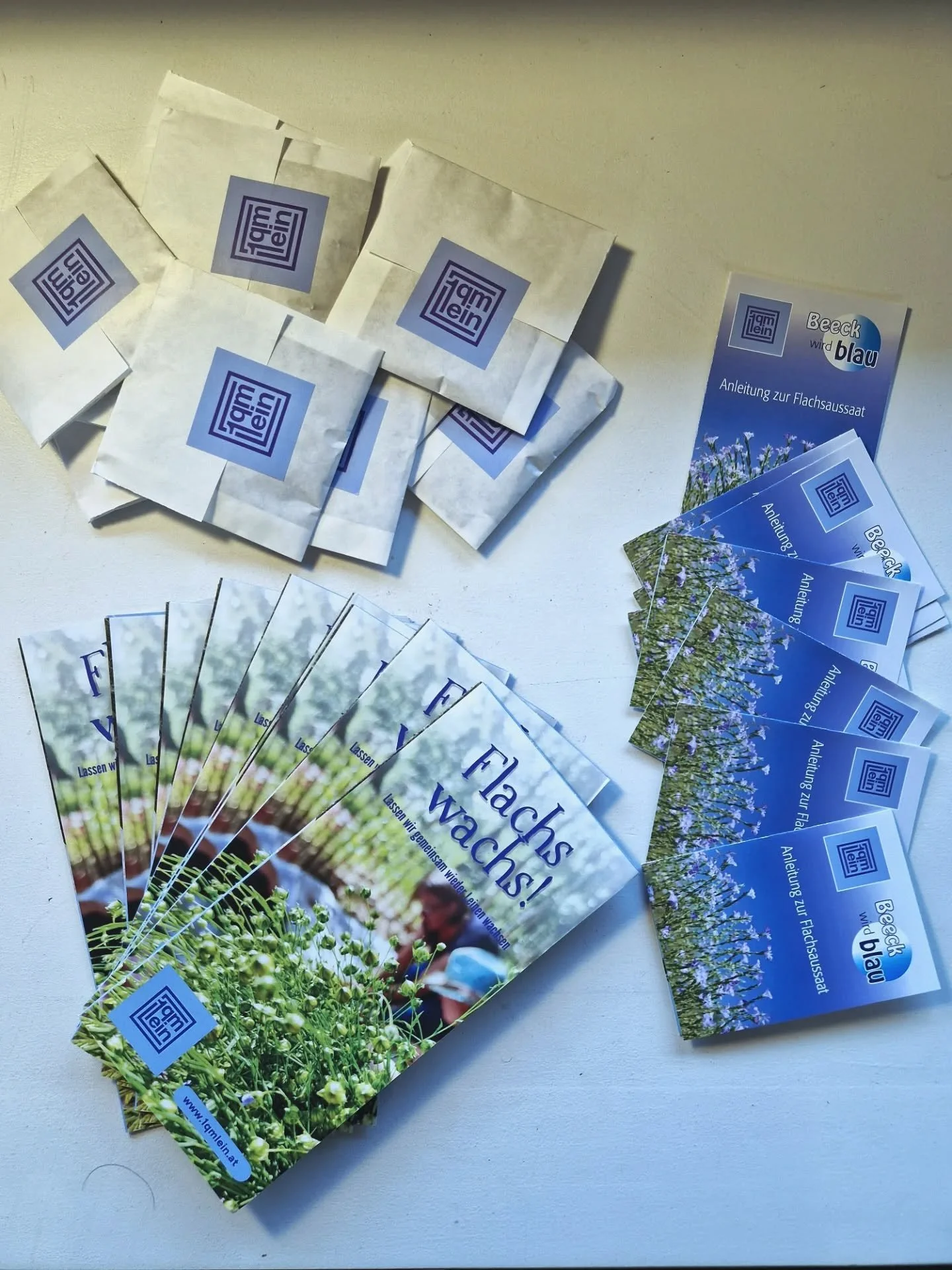 We&rsquo;re joining the 1 qm Lein initiative this season! This project originally started in Sweden as a way to reconnect people with the knowledge of growing and making linen.

The idea is simple: grow flax on a small piece of land and follow the fu