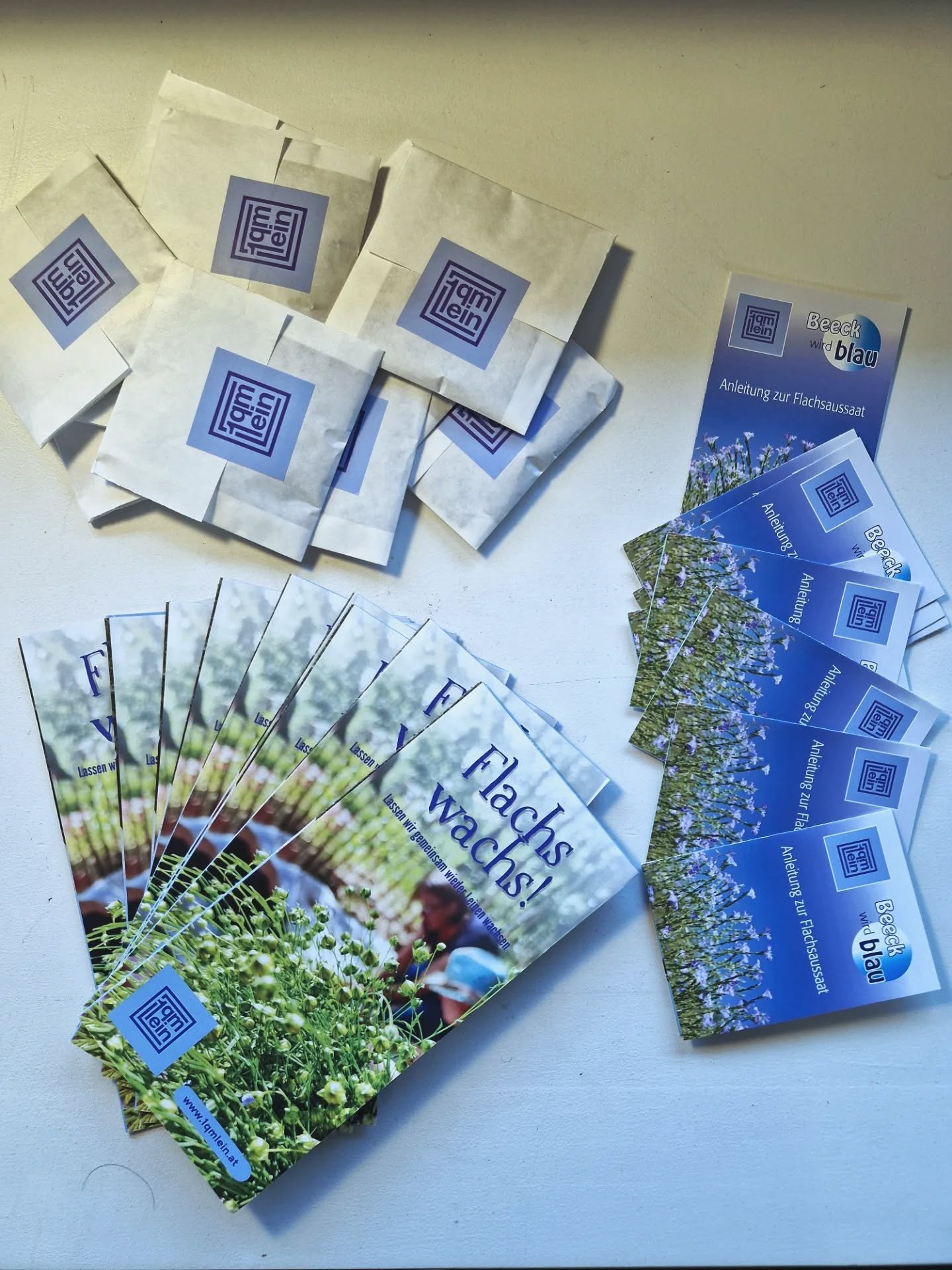 We&rsquo;re joining the 1 qm Lein initiative this season! This project originally started in Sweden as a way to reconnect people with the knowledge of growing and making linen.

The idea is simple: grow flax on a small piece of land and follow the fu