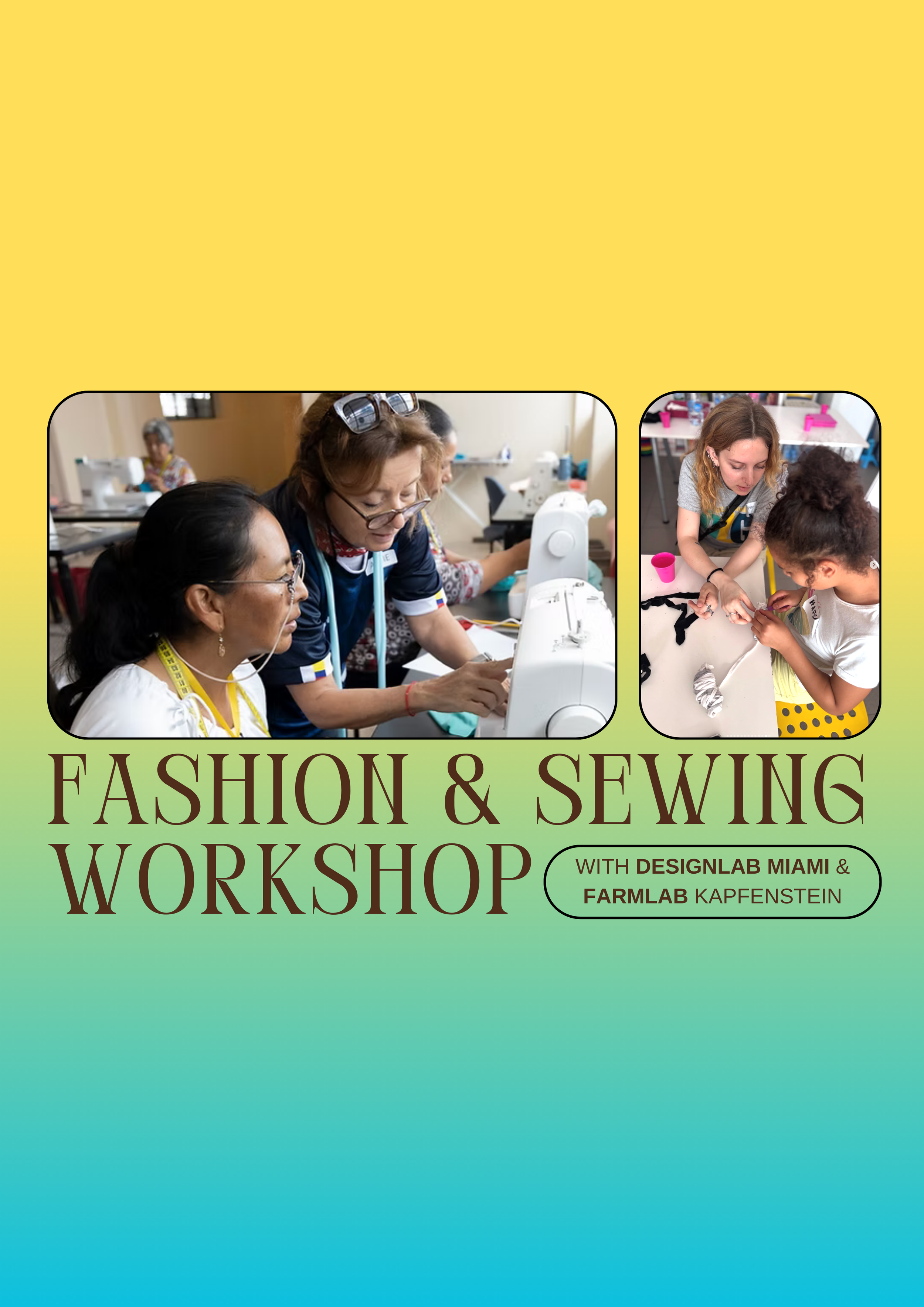 Fashion and sewing workshop for Ukrainian participants