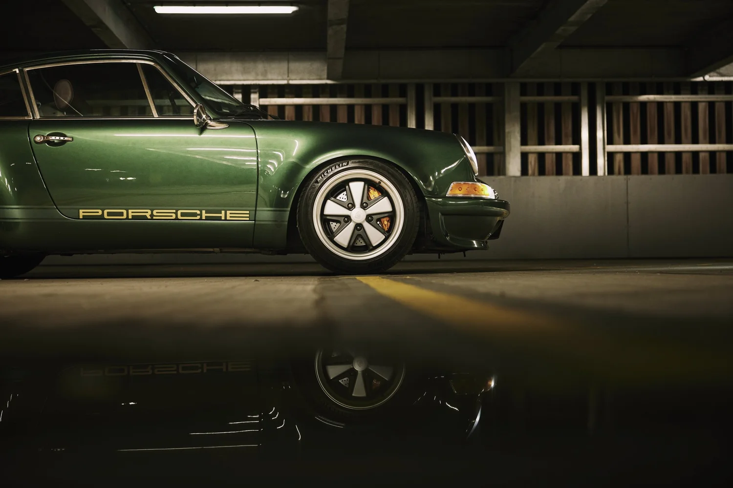 Hand-built Porsche 911 backdate in the Shoreline workshop