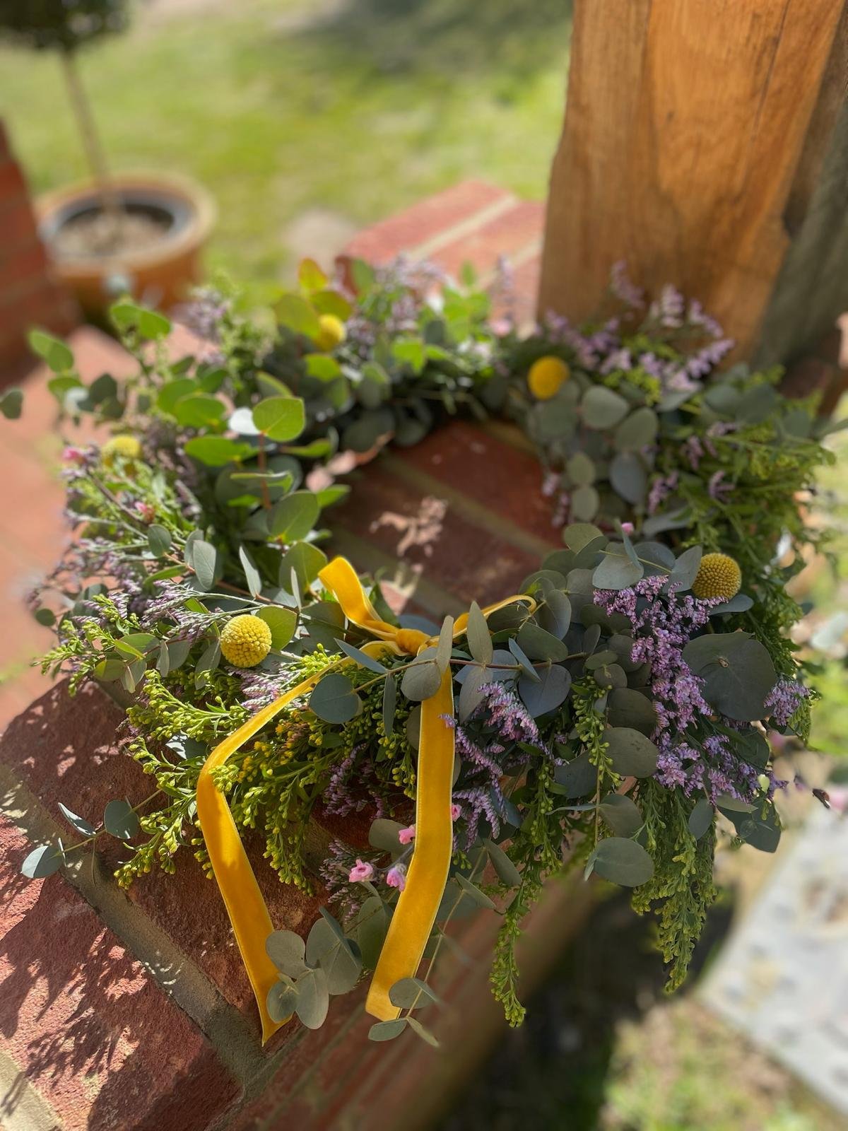 DIY Spring wreath