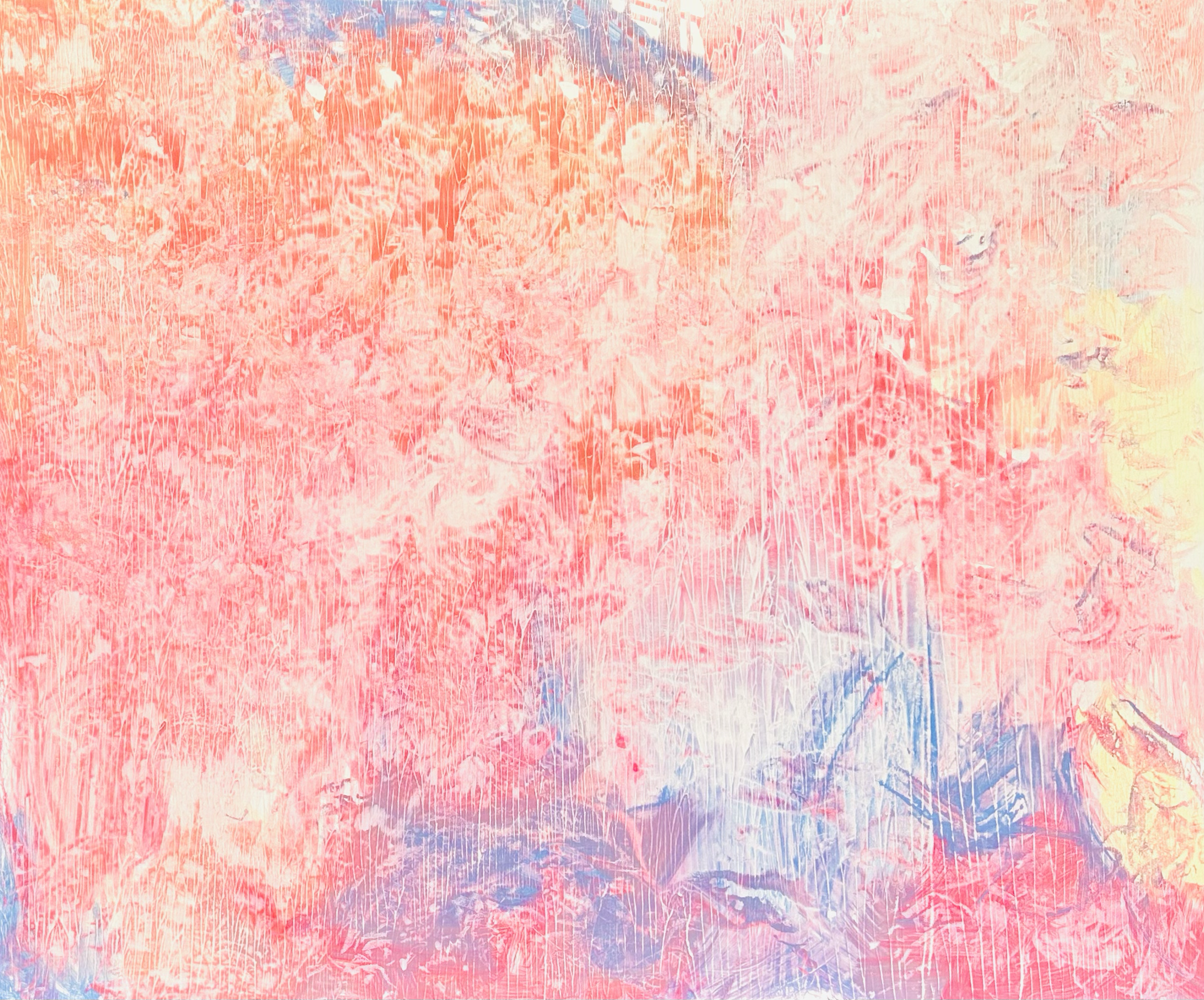 Let your dreams blossom, 2026, acrylic on canvas, 120 x 100 cm