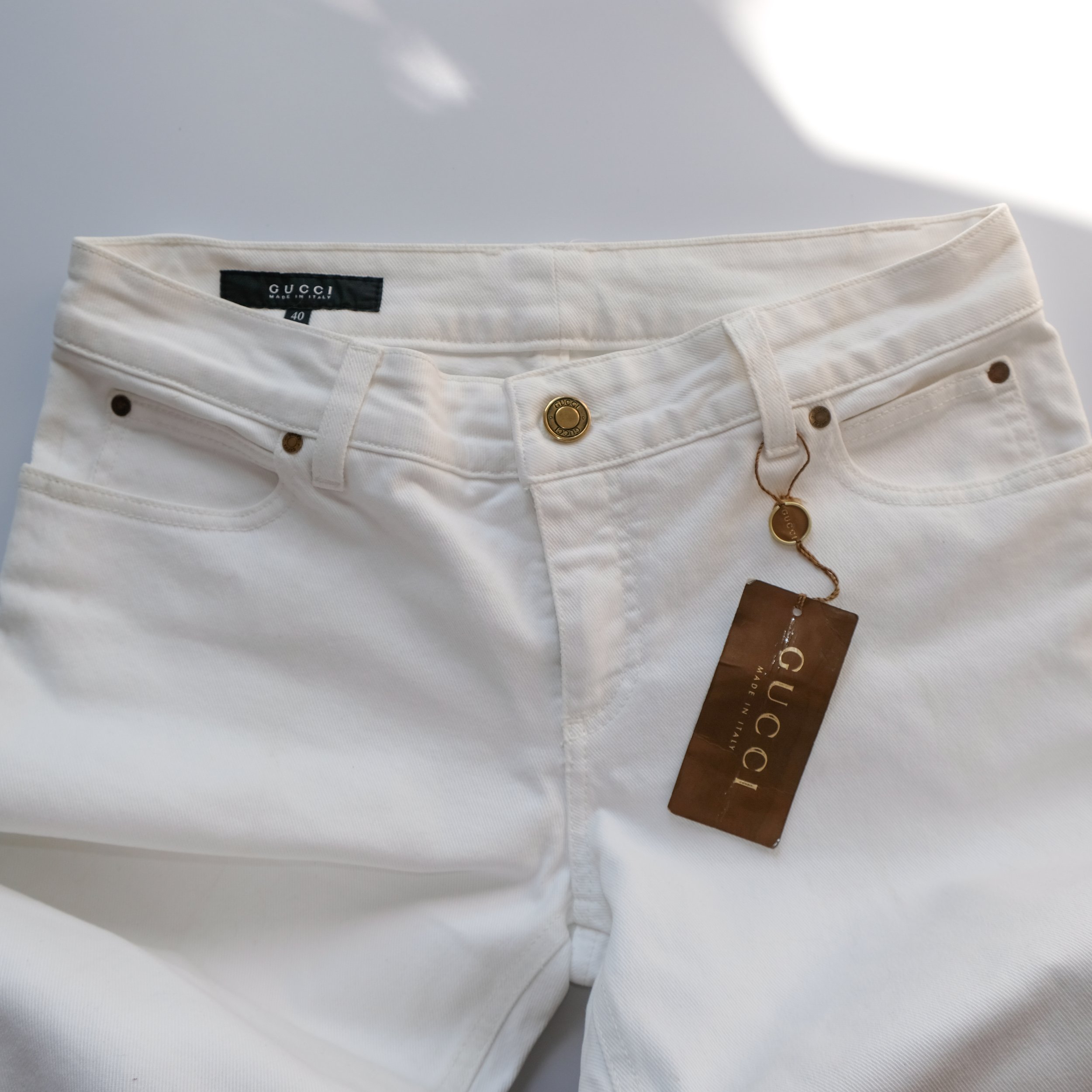 GUCCI WIDE -LRG JEANS' FOR GIRLS