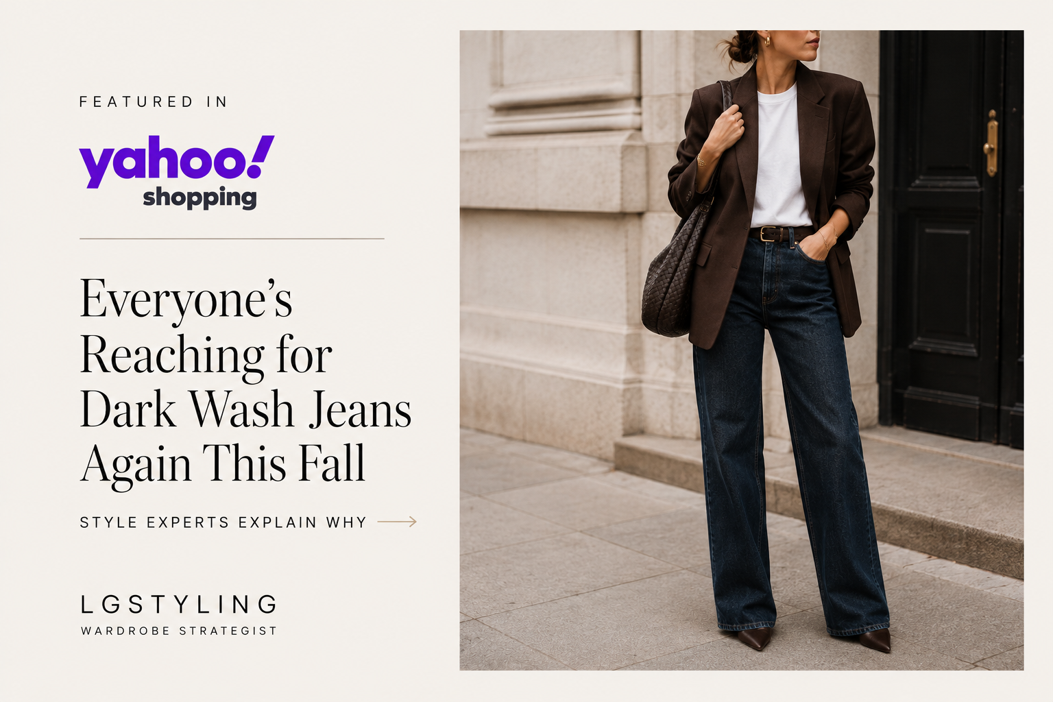 dark wash denim for Fall