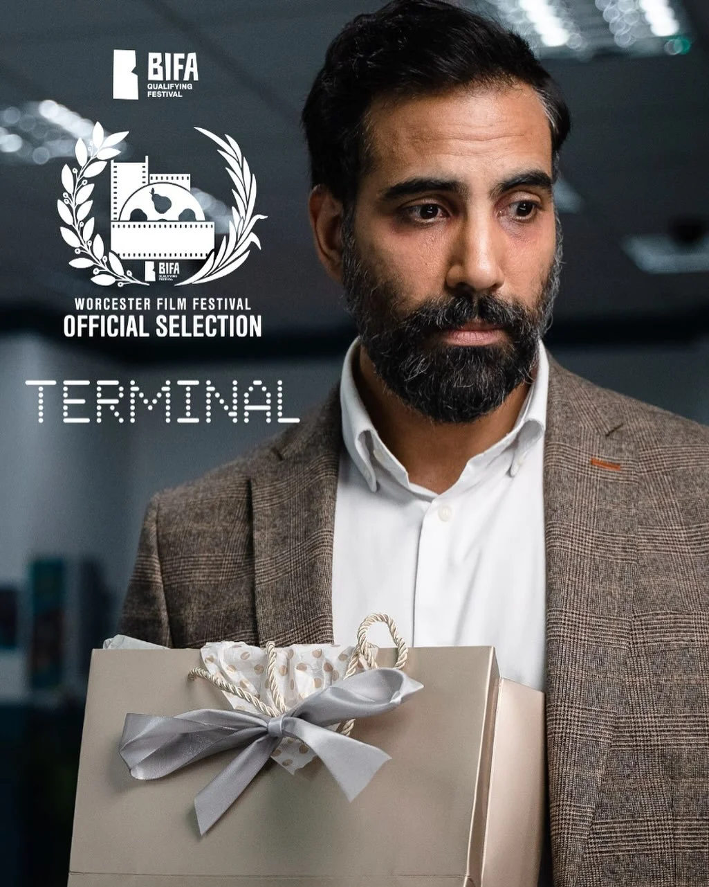 Pleased to share that Terminal has been selected for the @bifa_film qualifying Worcester Film Festival. The festival takes place from 23-27 September and we can&rsquo;t wait to attend. Thank you to @worcesterfilmfestival for being great supporters of