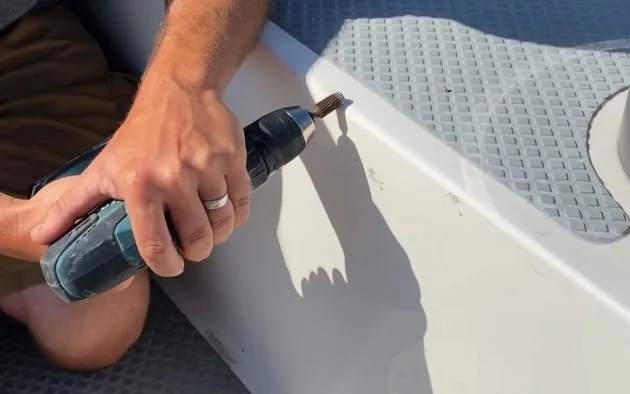 DIY Gelcoat Scratch Repair
