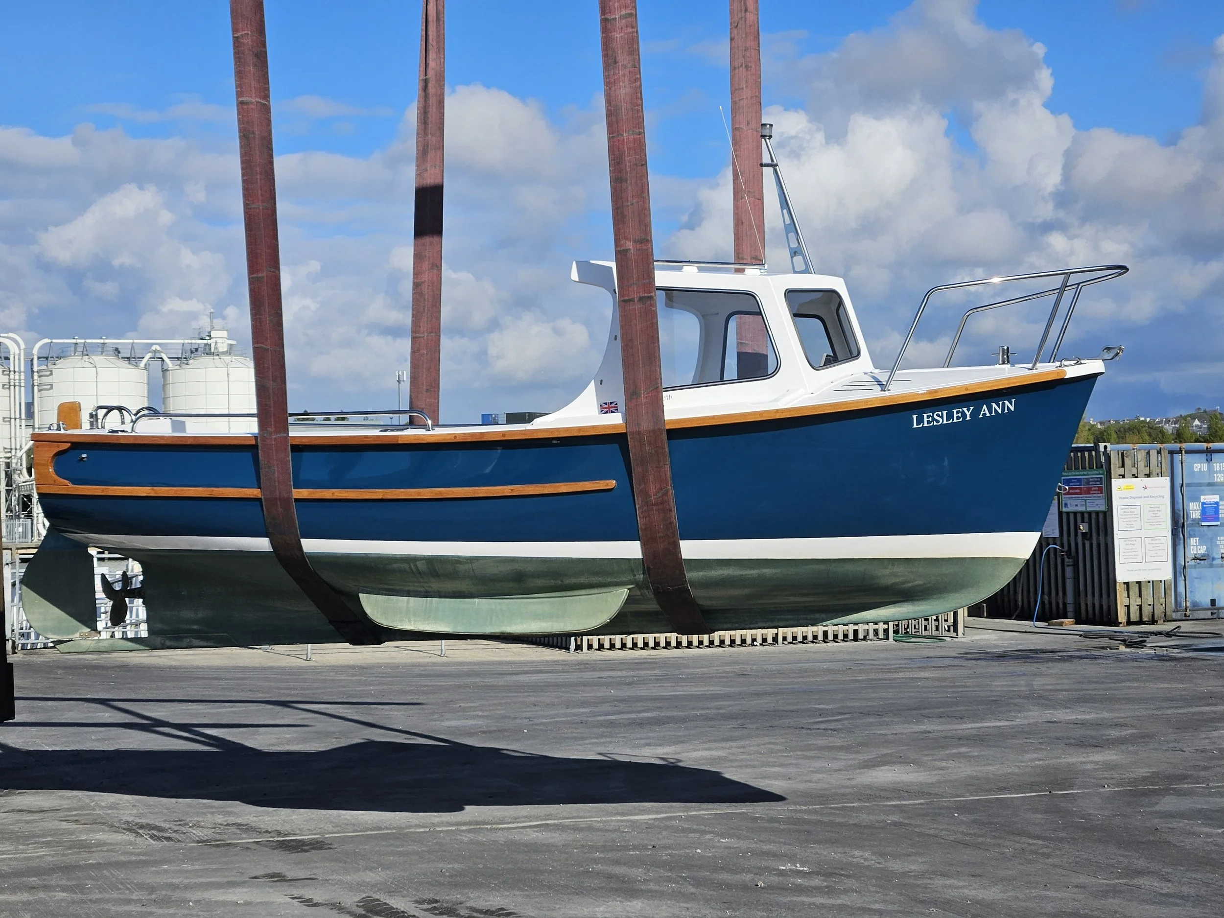 Plymouth Pilot 18 - Lesley Ann - Launch