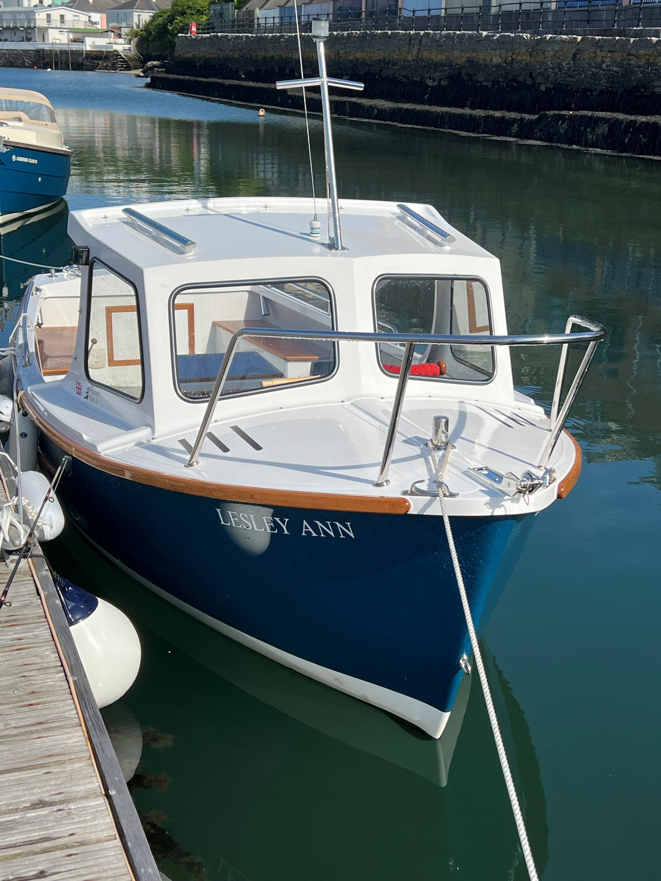 Plymouth Pilot 18 - Lesley Ann launch