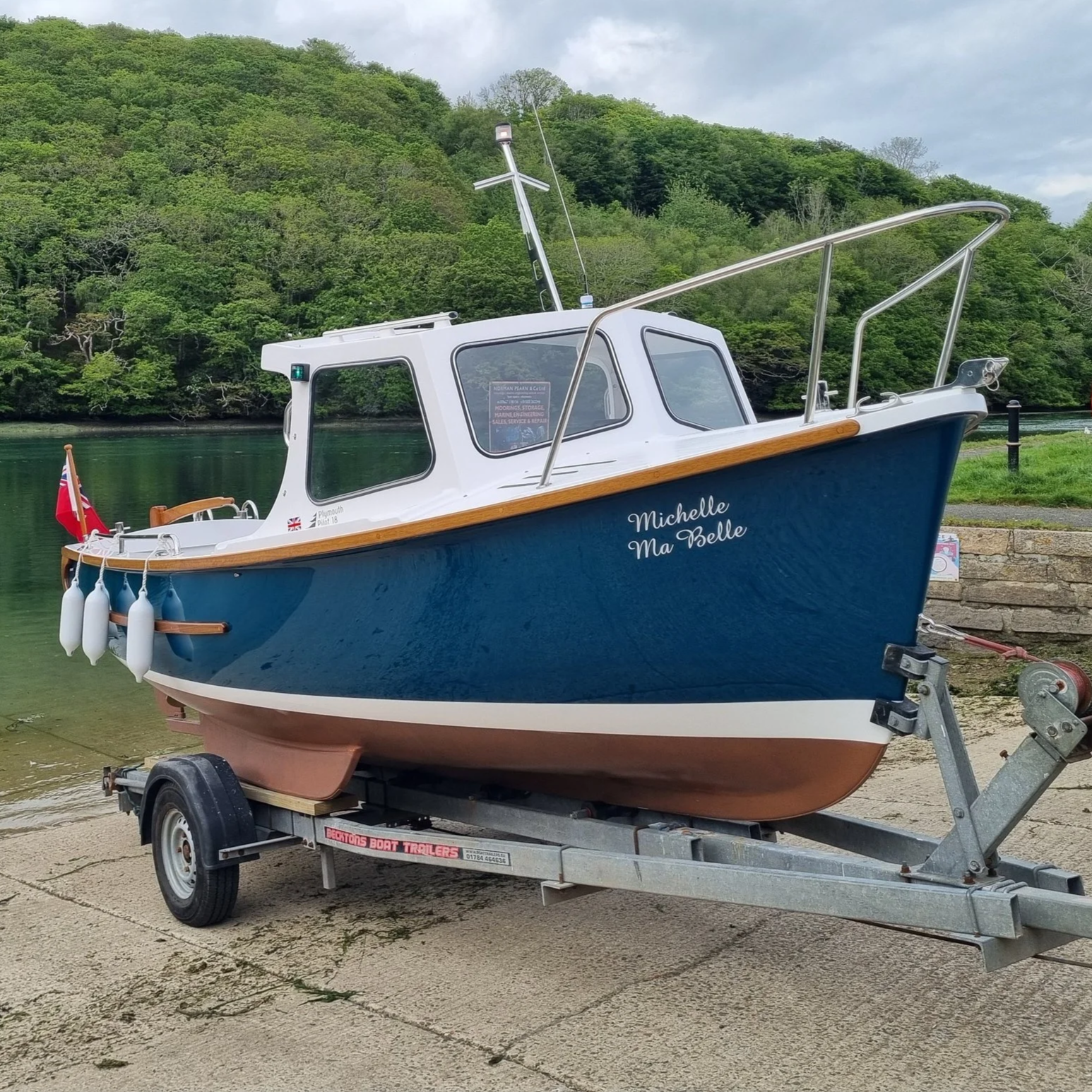 How Easy Is It to Moor, Launch and Store a Plymouth Pilot?