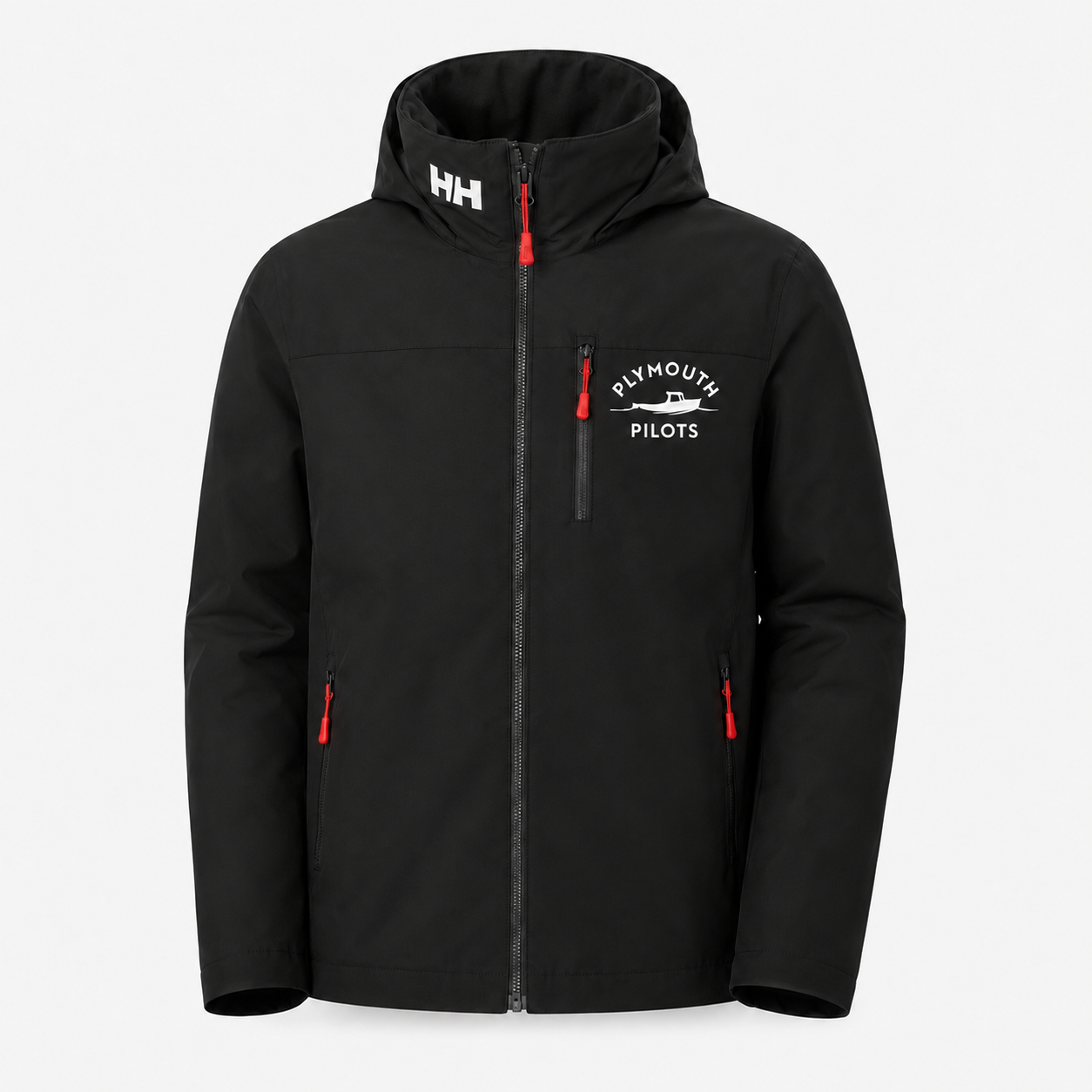 Junior Jacket front - Black.png
