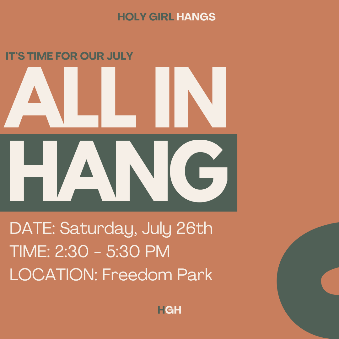 July ALL IN Hang!