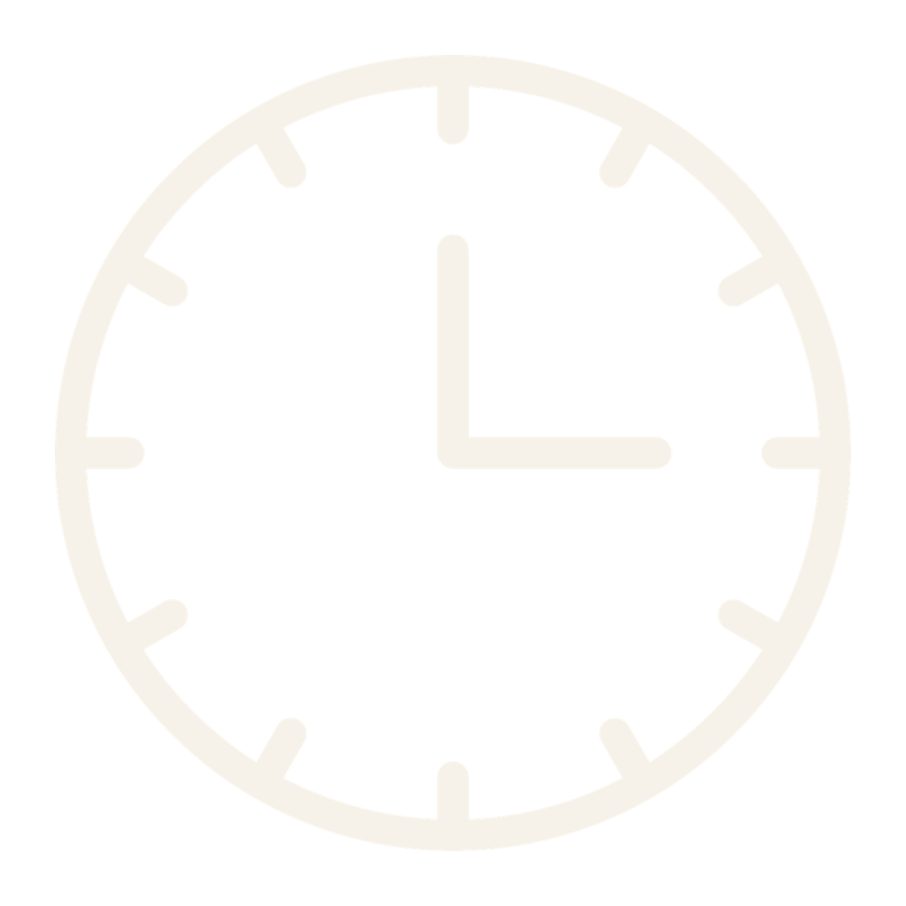 An analog clock