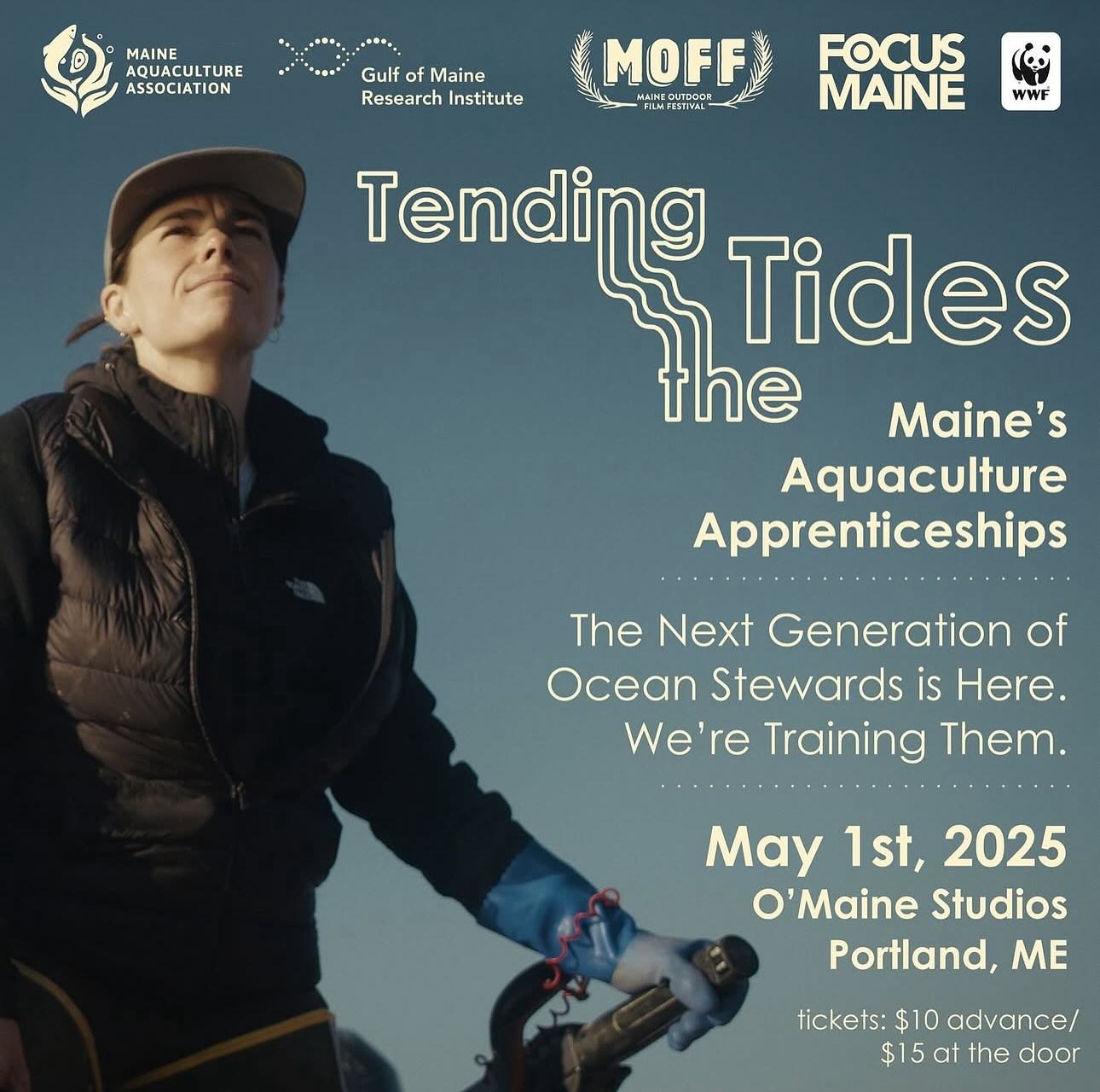 🌊 TENDING TIDES FILM PREMIERE 🌊

This Thursday 5/1 @omainestudios we&rsquo;ll be shucking the most beautiful oysters from a few of our featured film stars and panelists!! 🌟🌟🌟🌟@bombazineoysters @merepoint_oyster @madeleinepointoyster @blackstone