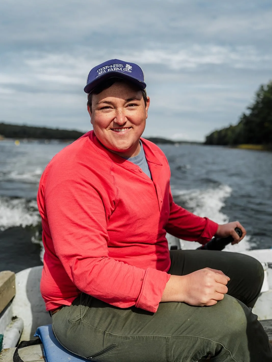 Out in Robinhood Cove, Sadia Crosby is cultivating something special 🎯🦪

As owner and operator of @oysthersseafarm, she and her sisters 🦞 daughters of lobstermen 🦞 have been farming since 2018, continuing a deep-rooted coastal legacy.

In 2021, t