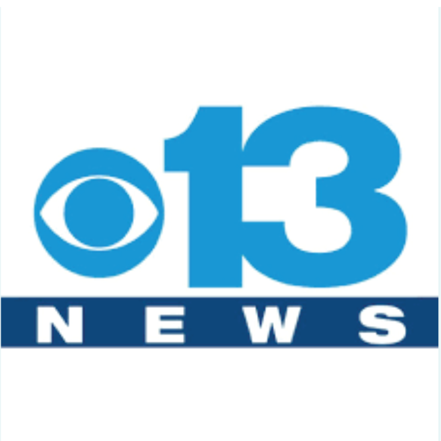 CBS 13 News logo featuring the CBS eye symbol and the number 13 in blue.