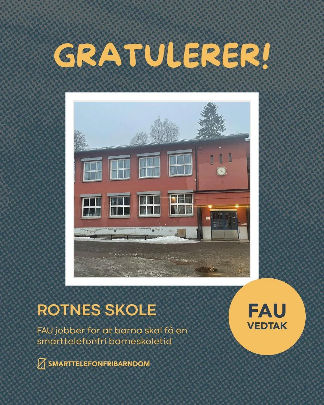 🎉 Gratulerer til alle 46 (❗️🥳👏🏻) skolene som de siste ukene har tatt et viktig steg mot en smarttelefonfri barndom! 

🇳🇴 Fra nord til s&oslash;r, &oslash;st til vest &ndash; dere viser at hele Norge st&aring;r sammen for barnas beste.

🔁 2025 