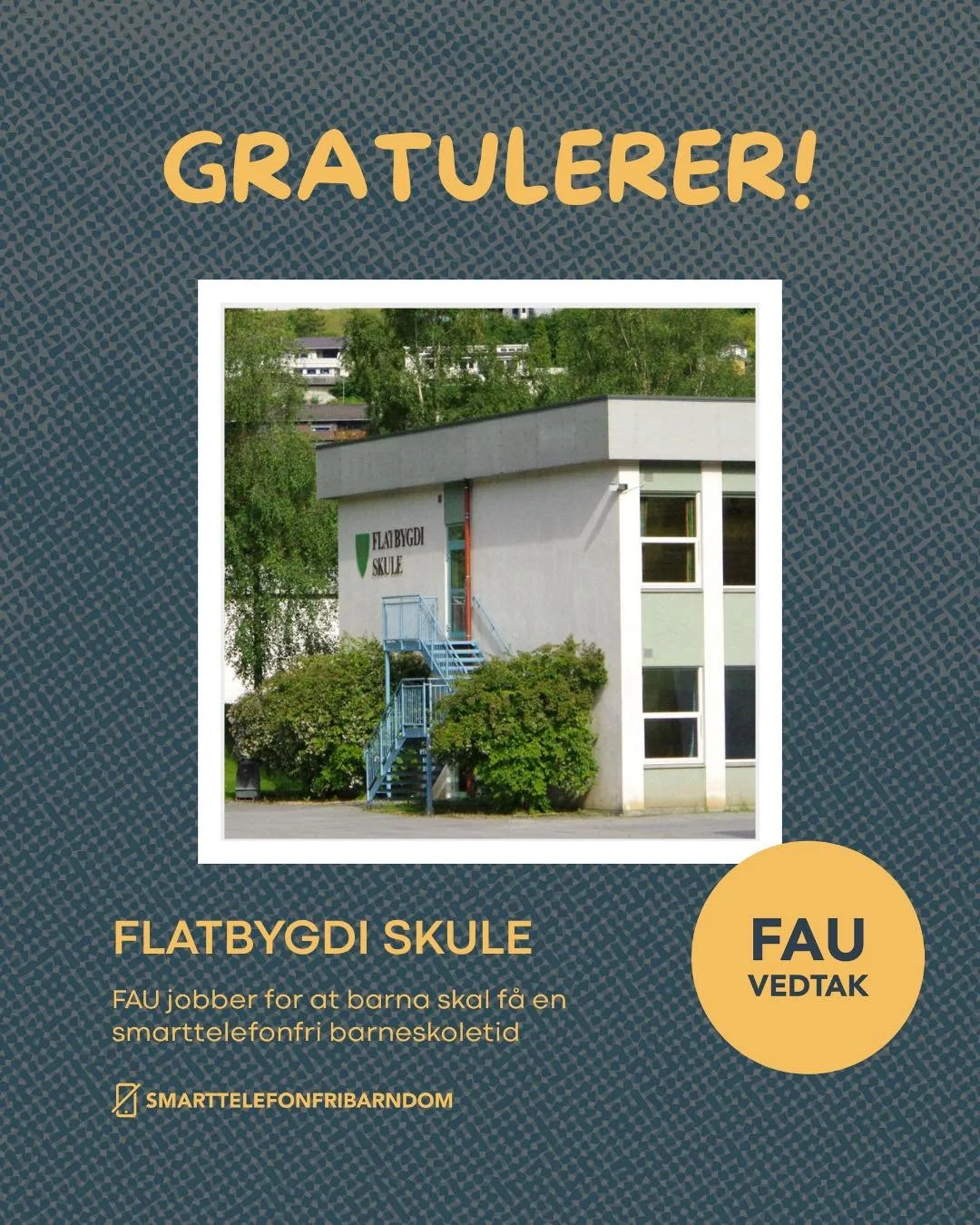 🎉 Gratulerer til alle 46 (❗️🥳👏🏻) skolene som de siste ukene har tatt et viktig steg mot en smarttelefonfri barndom! 

🇳🇴 Fra nord til s&oslash;r, &oslash;st til vest &ndash; dere viser at hele Norge st&aring;r sammen for barnas beste.

🔁 2025 