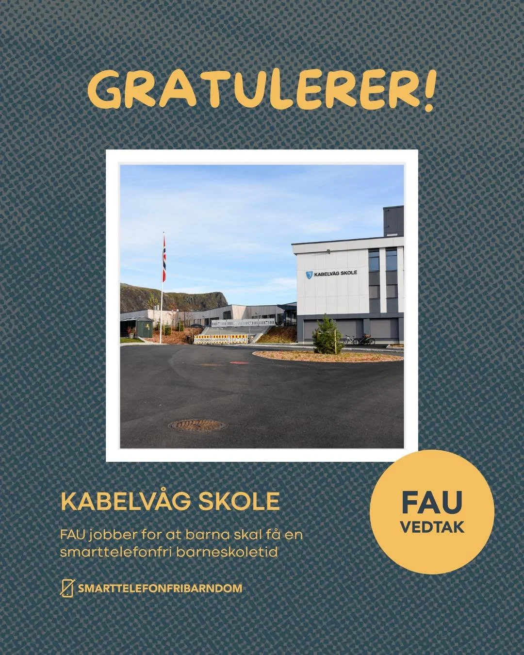 🎉 Gratulerer til alle 46 (❗️🥳👏🏻) skolene som de siste ukene har tatt et viktig steg mot en smarttelefonfri barndom! 

🇳🇴 Fra nord til s&oslash;r, &oslash;st til vest &ndash; dere viser at hele Norge st&aring;r sammen for barnas beste.

🔁 2025 
