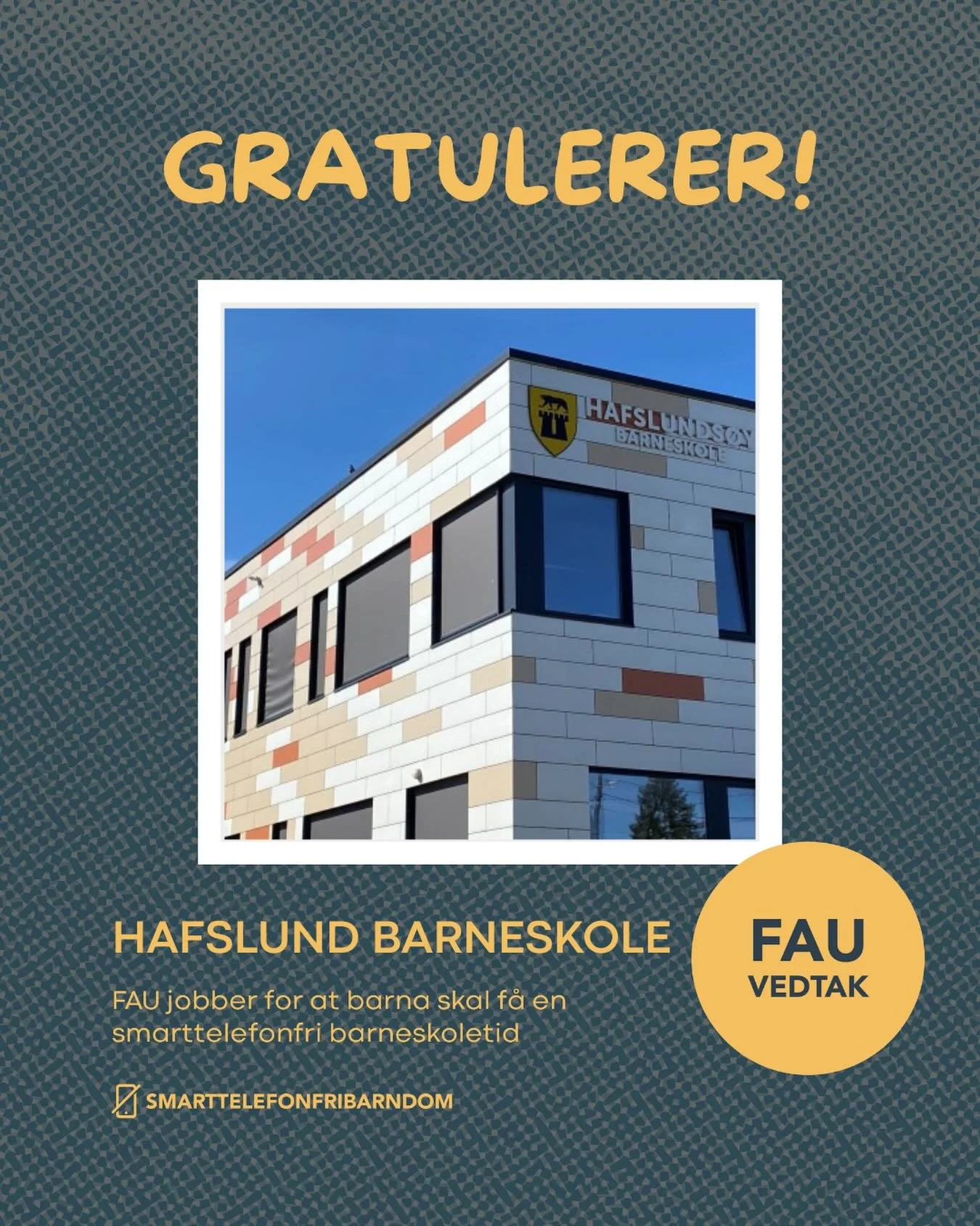 🇳🇴Fra lokalt initiativ til enorme holdningsendringer!

🏫 I Oslo g&aring;r n&aring; 7 av 10 barn p&aring; en skole der FAU/foreldre jobber for at barn p&aring; barneskolen ikke skal ha smarttelefon. I B&aelig;rum gjelder det 10 av 10, og 83% av bar