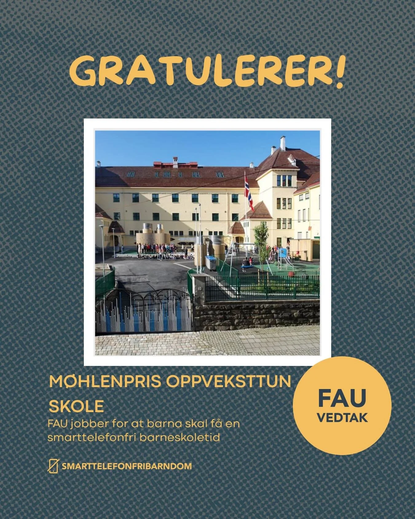 Sorry, not sorry‼️ Det er ikke meningen &aring; spamme dere, men skolene etterlyser gratulasjonsmeldinger. Vi trodde aldri at det skulle bli s&aring; mange, p&aring; s&aring; kort tid! Her kommer dropp 2 av 84 ferske vedtak🎉

📴 🤸&zwj;♀️ P&aring; l