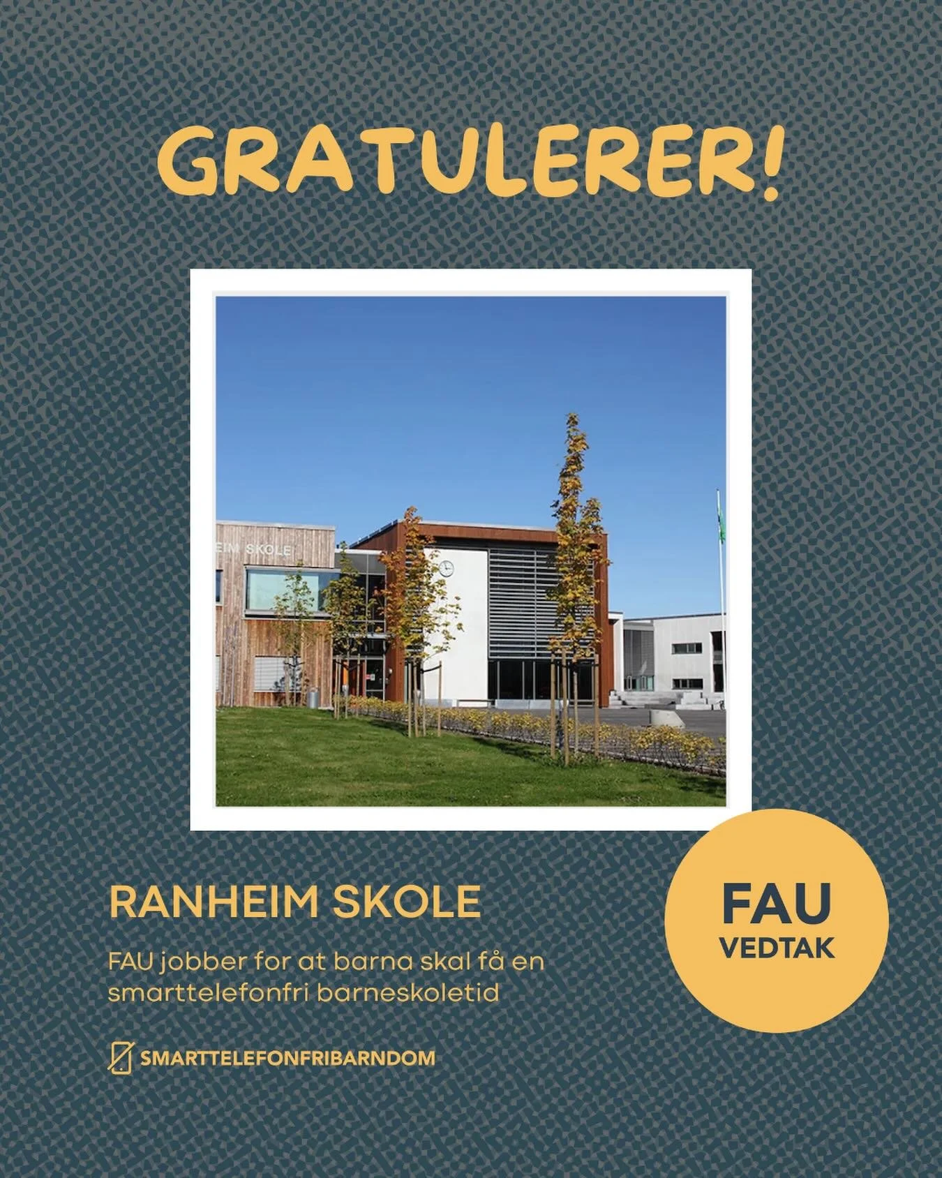 Sorry, not sorry‼️ Det er ikke meningen &aring; spamme dere, men skolene etterlyser gratulasjonsmeldinger. Vi trodde aldri at det skulle bli s&aring; mange, p&aring; s&aring; kort tid! Her kommer dropp 2 av 84 ferske vedtak🎉

📴 🤸&zwj;♀️ P&aring; l