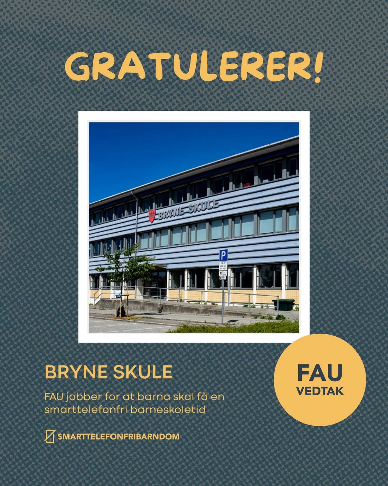 Sorry, not sorry‼️ Det er ikke meningen &aring; spamme dere, men skolene etterlyser gratulasjonsmeldinger. Vi trodde aldri at det skulle bli s&aring; mange, p&aring; s&aring; kort tid! Her kommer dropp 2 av 84 ferske vedtak🎉

📴 🤸&zwj;♀️ P&aring; l