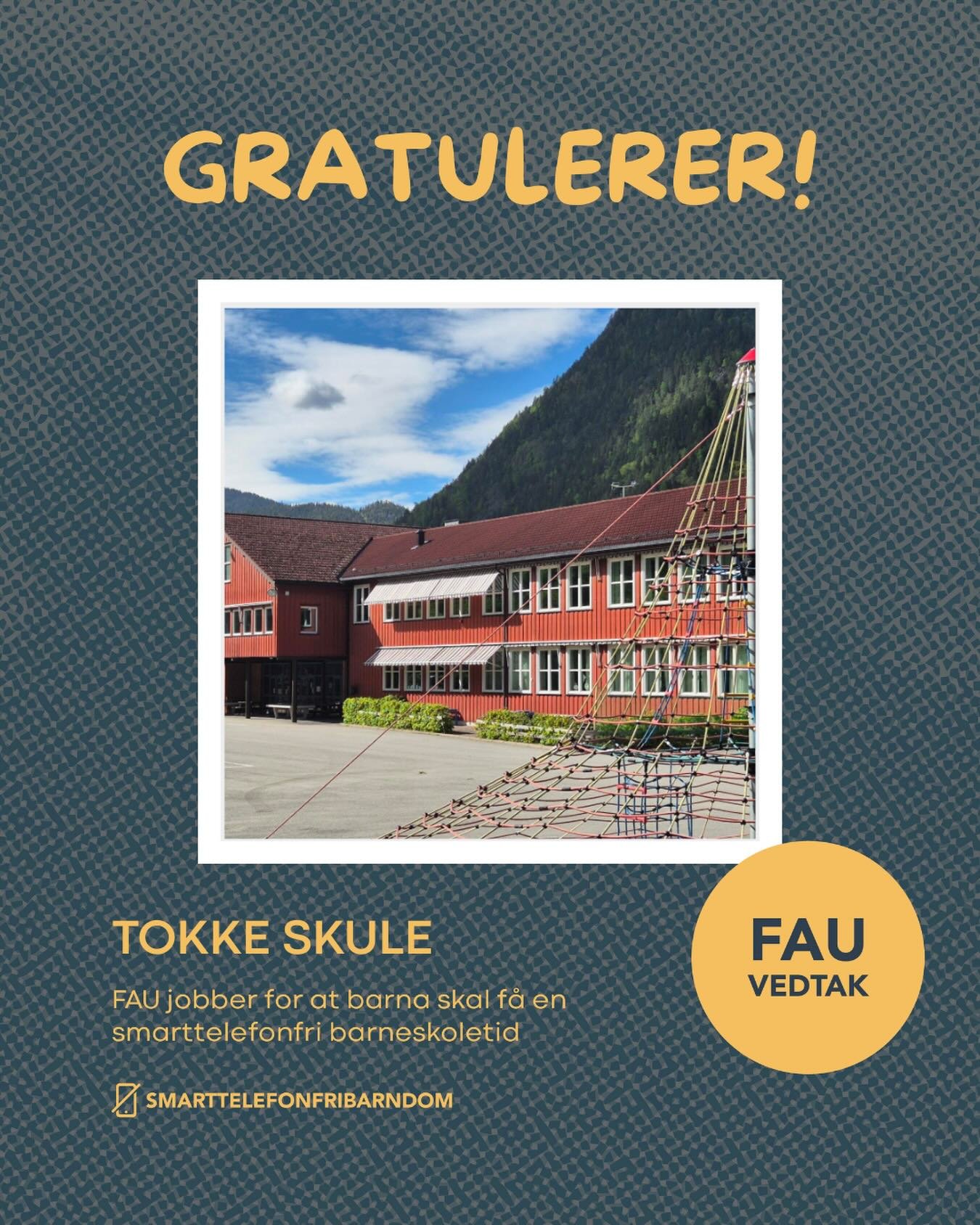 Sorry, not sorry‼️ Det er ikke meningen &aring; spamme dere, men skolene etterlyser gratulasjonsmeldinger. Vi trodde aldri at det skulle bli s&aring; mange, p&aring; s&aring; kort tid! Her kommer dropp 1 av 84 ferske vedtak🎉

📴 🤸&zwj;♀️ P&aring; l