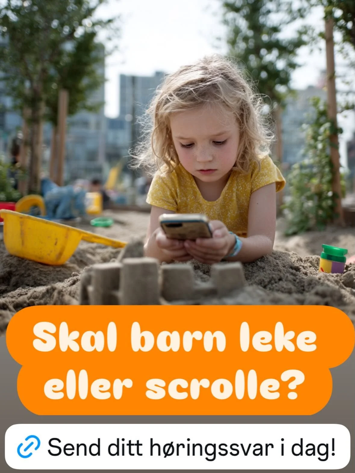 V I K T I G  H A S T E S A K‼️
Dette har vi f&aring;tt til f&oslash;r, og n&aring; m&aring; vi gj&oslash;re det igjen💪🏼🙌🏼🙏🏼

N&aring; har vi sjansen til &aring; gi barna v&aring;re en tryggere oppvekst🫶🏼

⏳⏰⌛️Forslaget om innf&oslash;ring av 
