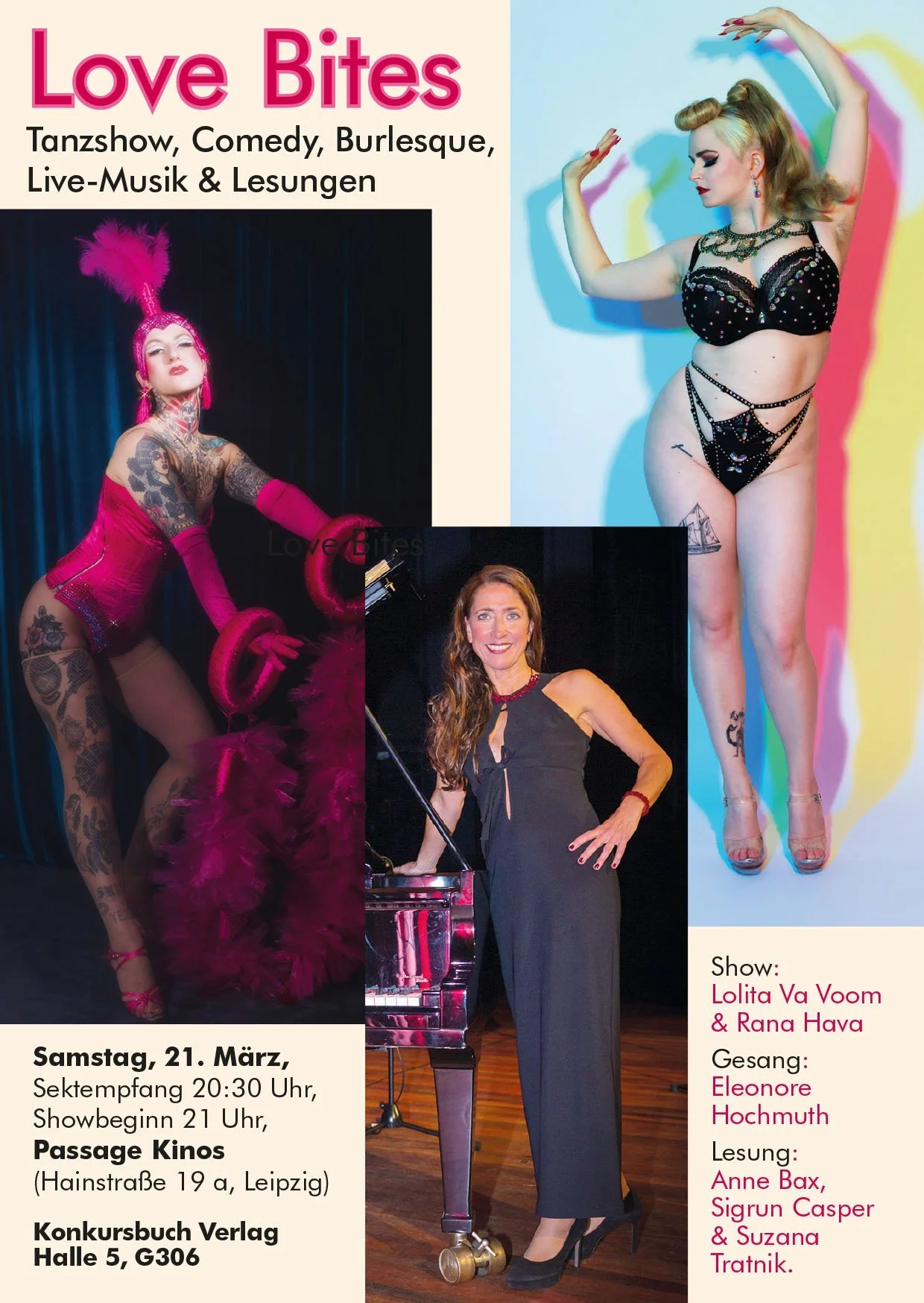 Love Bites - Die erotische Verlagsrevue zur Leipziger Buchmesse