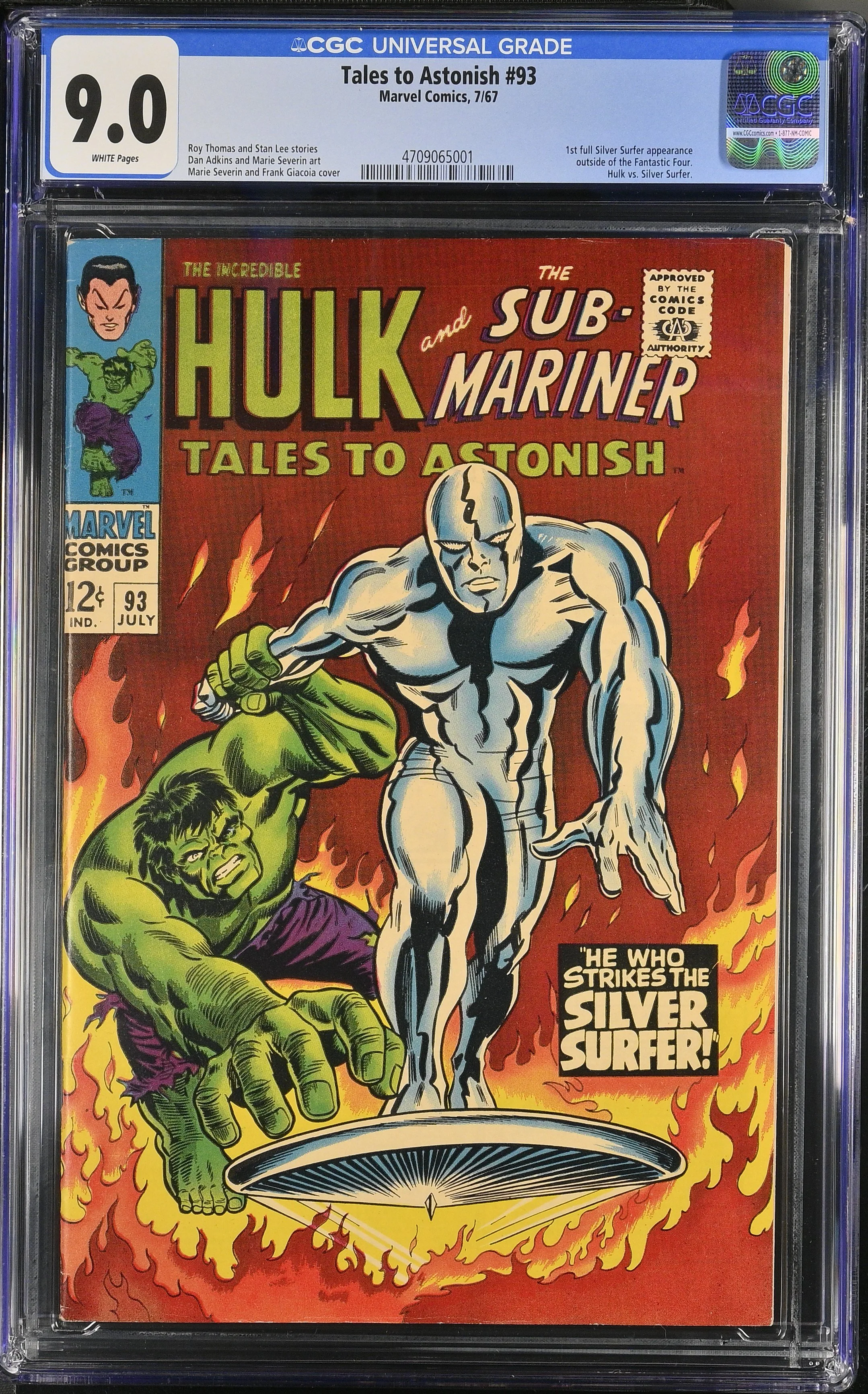 Tales to Astonish #93 (1967) — CGC 9.0 Universal