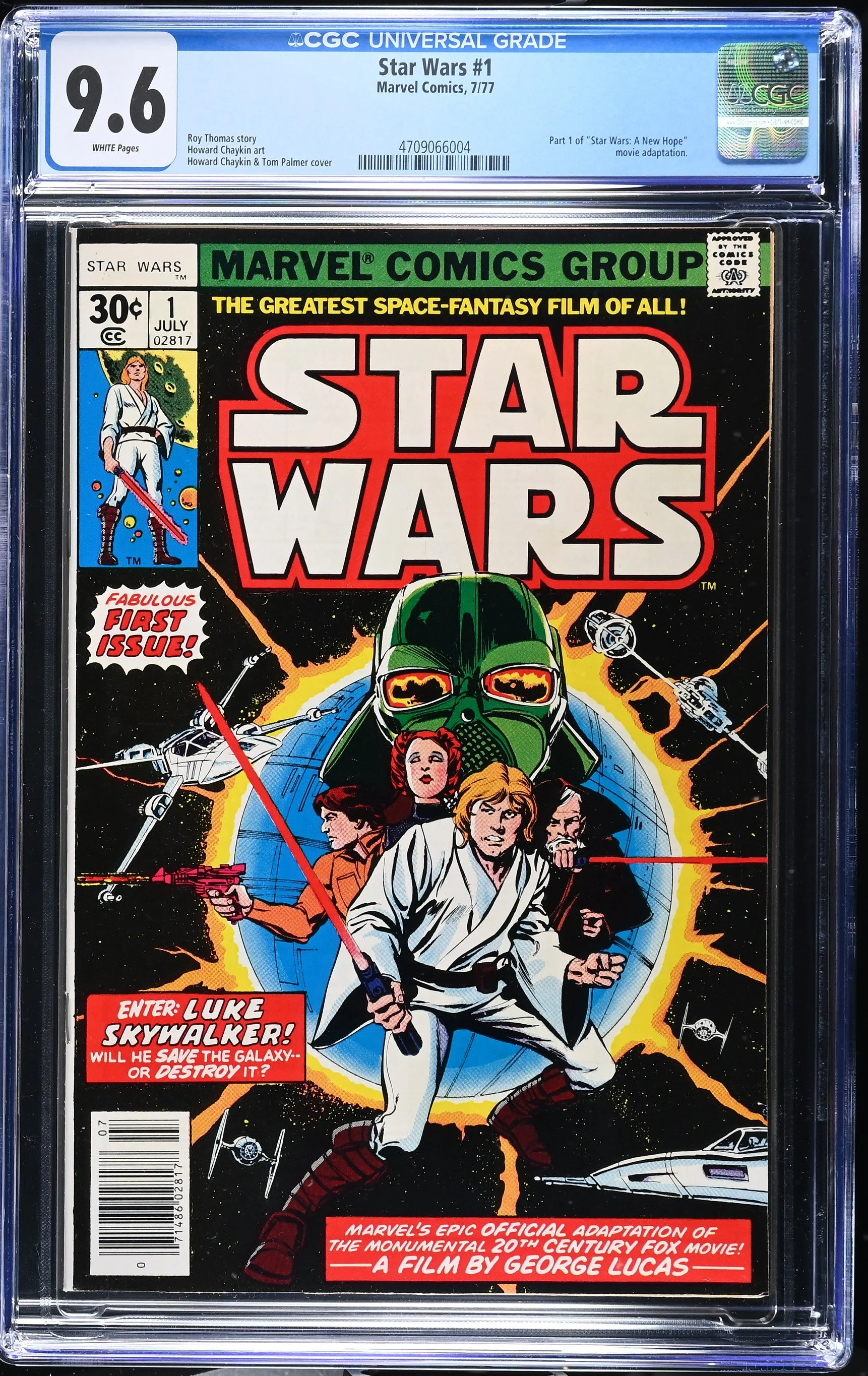 Star Wars #1 (1977) — CGC 9.6 Universal