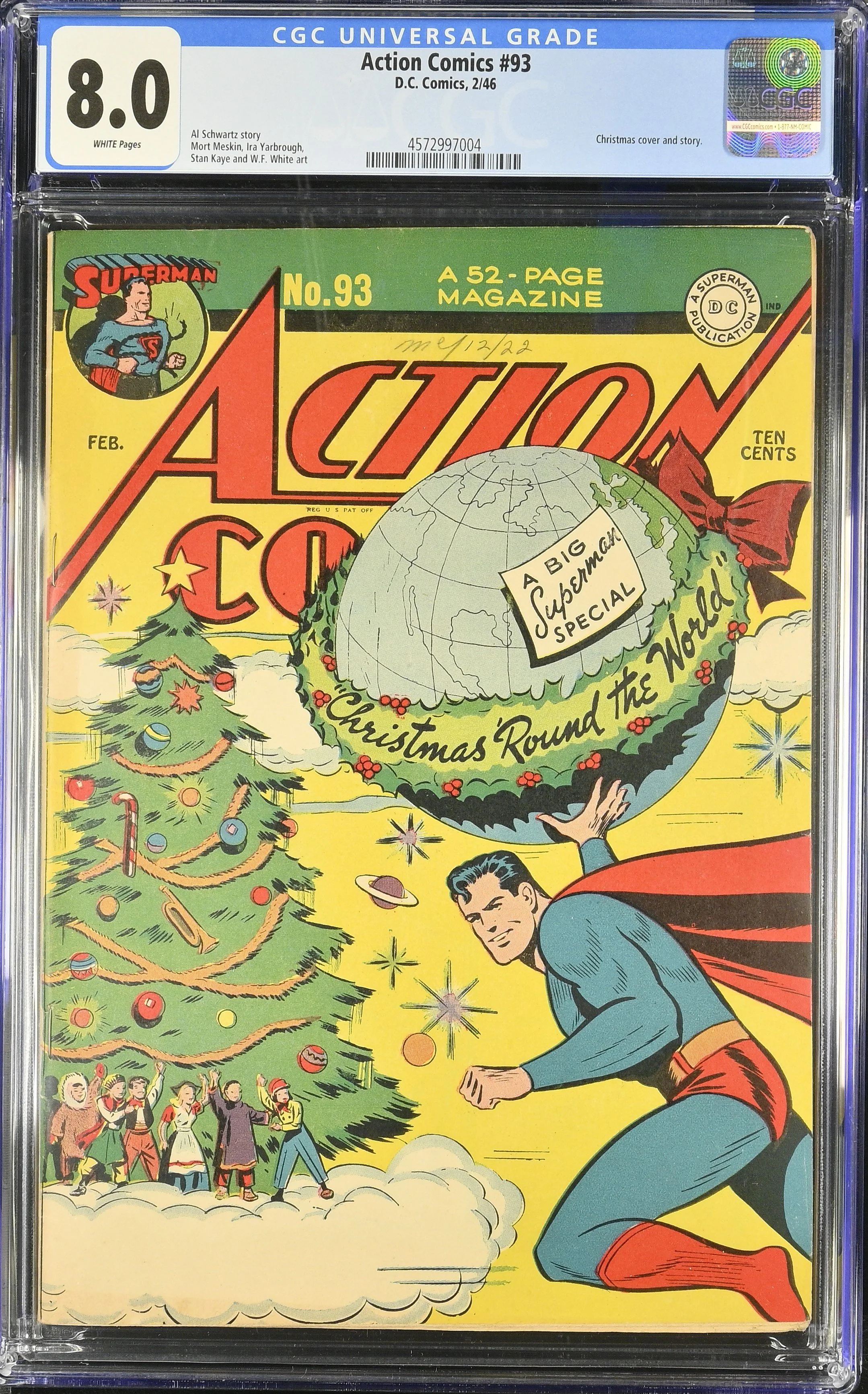 Action Comics #93 (1946) — CGC 8.0 Universal