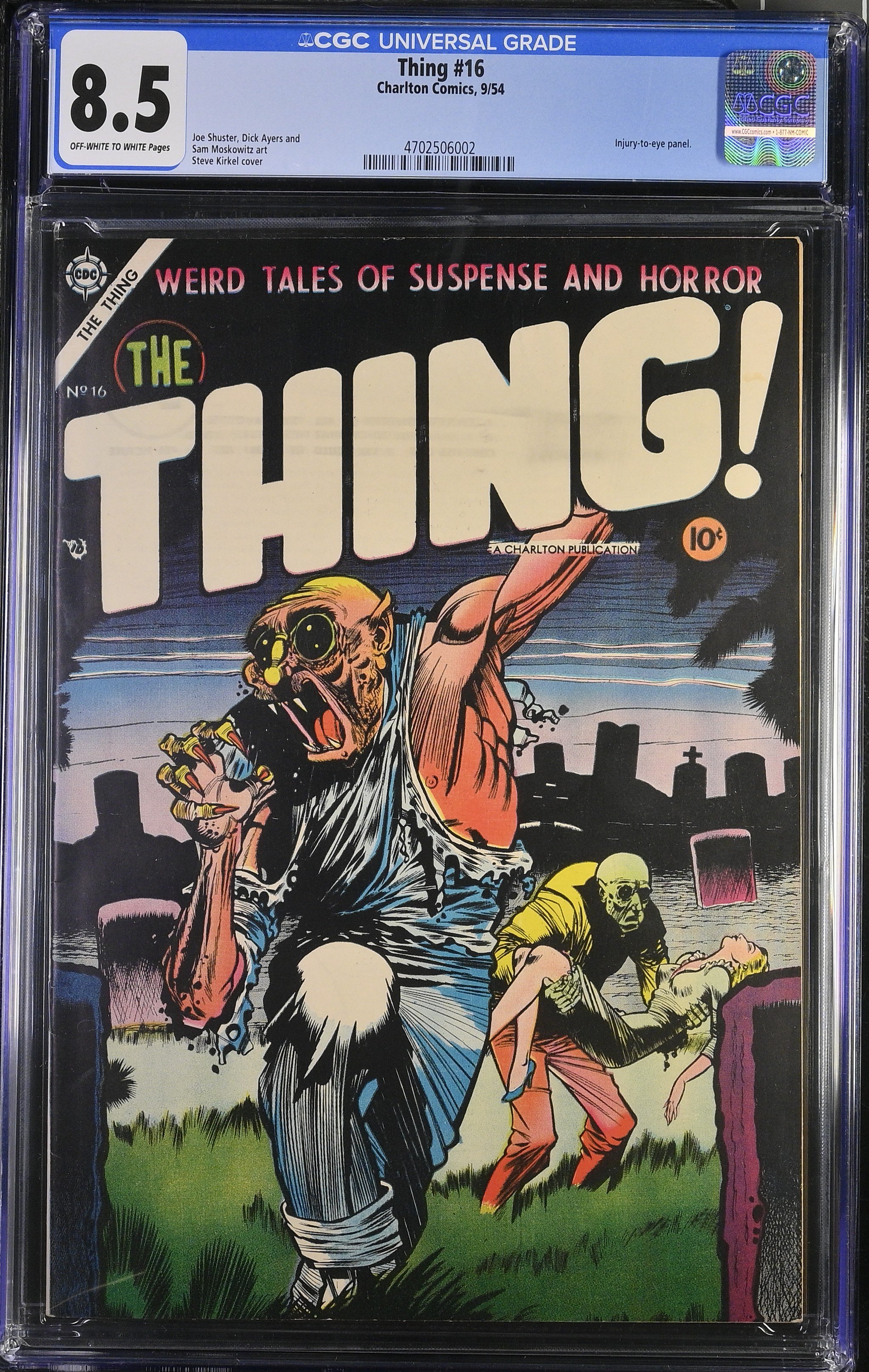 Thing #16 (1954) — CGC 8.5 Universal