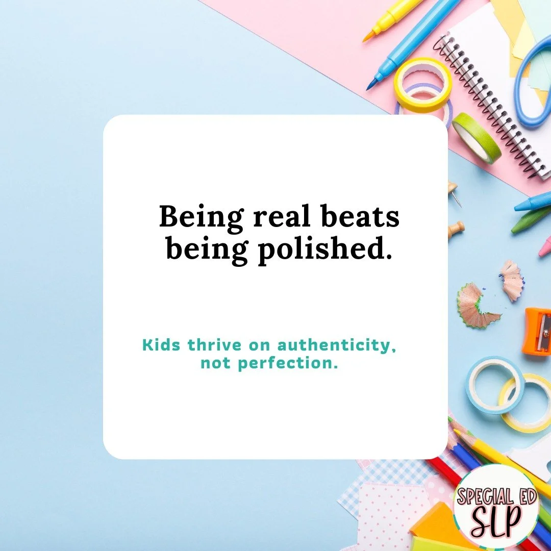 Your messy bun, your goofy voices, your realness, that&rsquo;s what builds trust.
Keep being you. 🤍