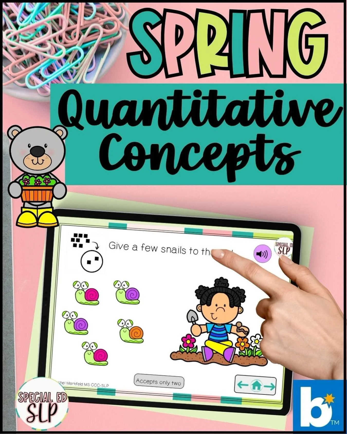 Struggling to teach concepts like &ldquo;more,&rdquo; &ldquo;less,&rdquo; and &ldquo;a few&rdquo; in a way that actually sticks? 🌸 This Spring Boom&trade; Cards deck makes quantitative concepts hands-on and meaningful. Students practice early math l