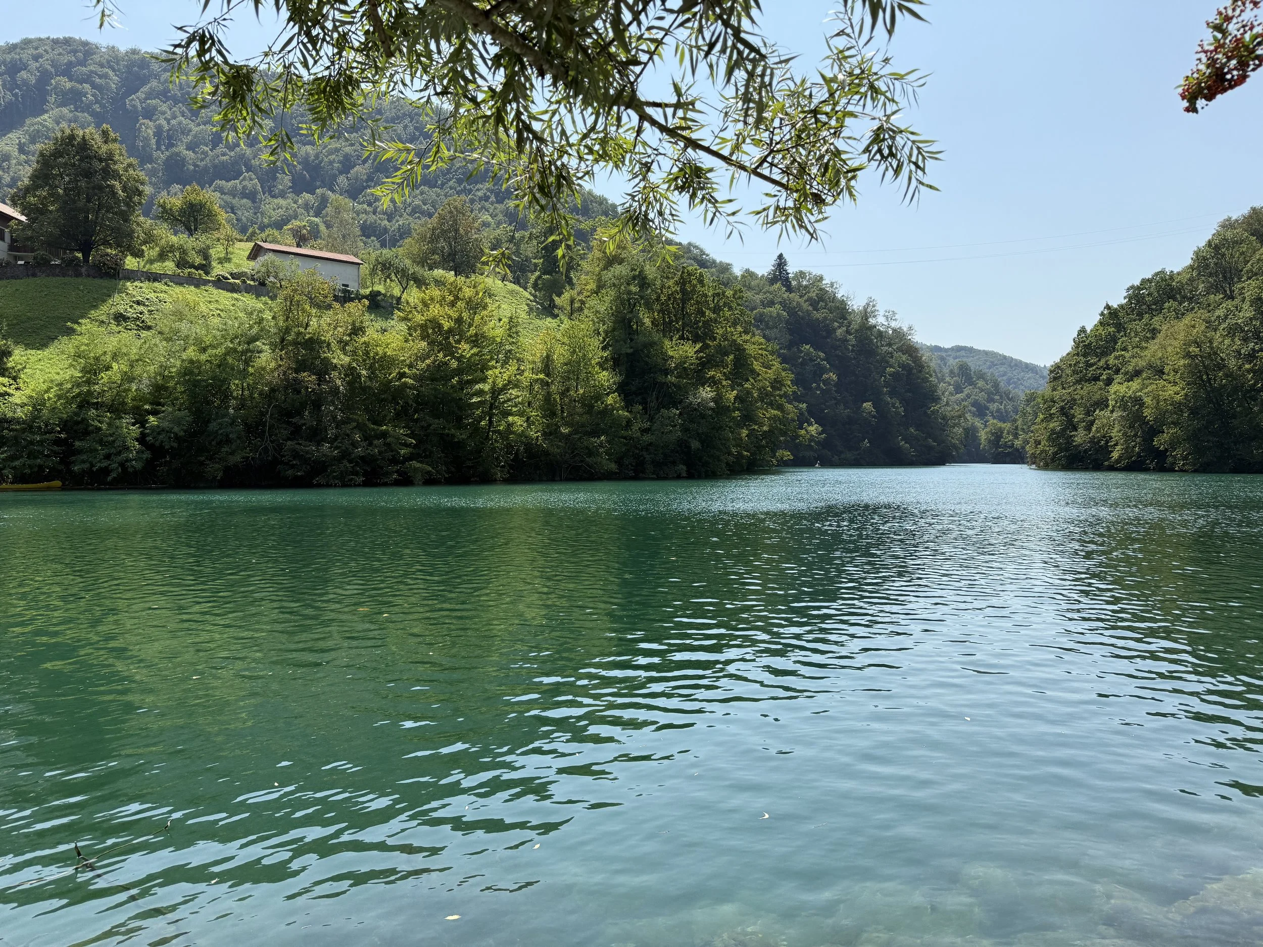 Most na Soci Stausee, Juliana Trail