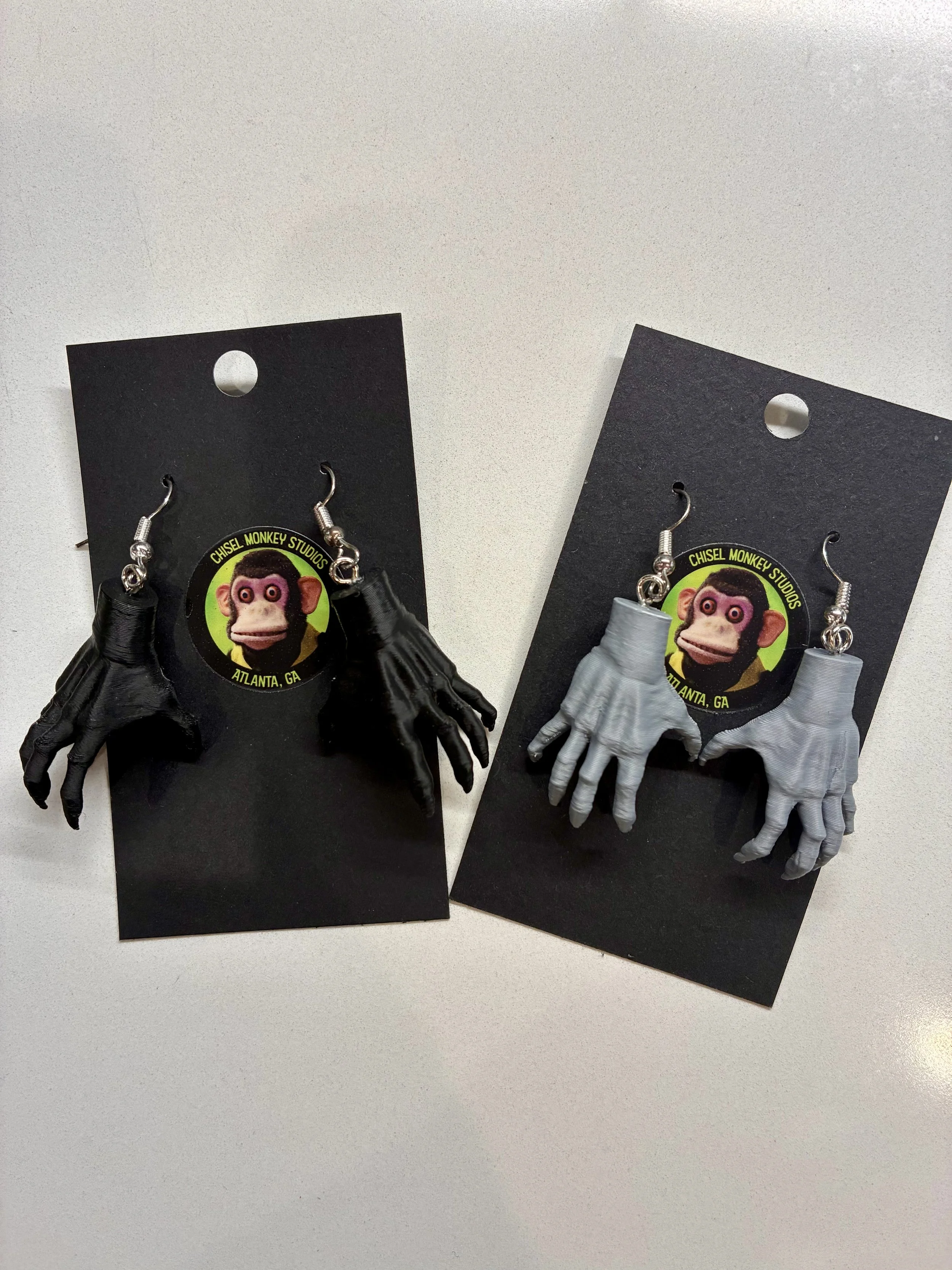 Witch Hand Earrings