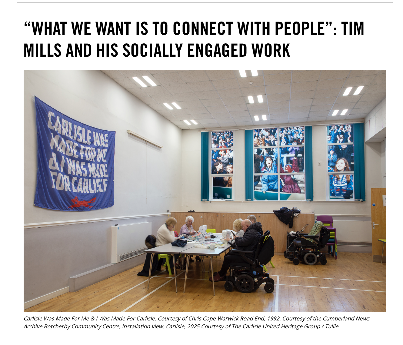 Interview with Artist/Curator Tim Mills