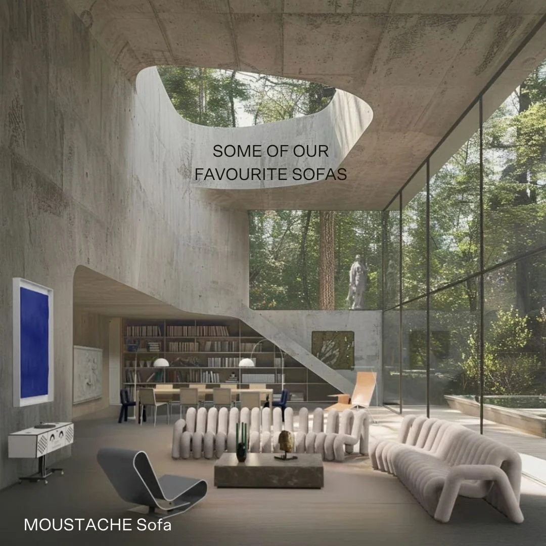 A selection of our favourite sofas right now.

From sculptural statements to understated classics &mdash; all chosen for comfort, quality and longevity.

@moustache_editions 
@ligneroset 
@objekteunserertage 
@gubiofficial 
@haydesign 
@studioparisie
