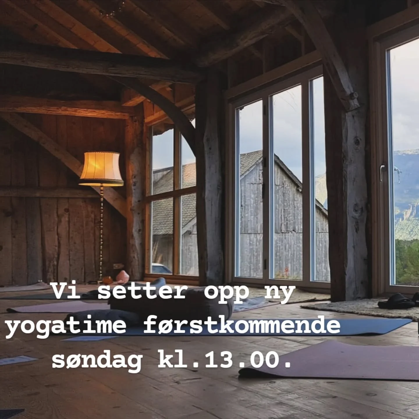 Velkommen til yoga i Heggjabygda f&oslash;rstkommende s&oslash;ndag kl.13. Dette er tenkt som et lavterskel-tilbud som passer for alle, ogs&aring; de som aldri har gjort yoga f&oslash;r. Vi &oslash;nsker ogs&aring; barn og unge velkommen til &aring; 